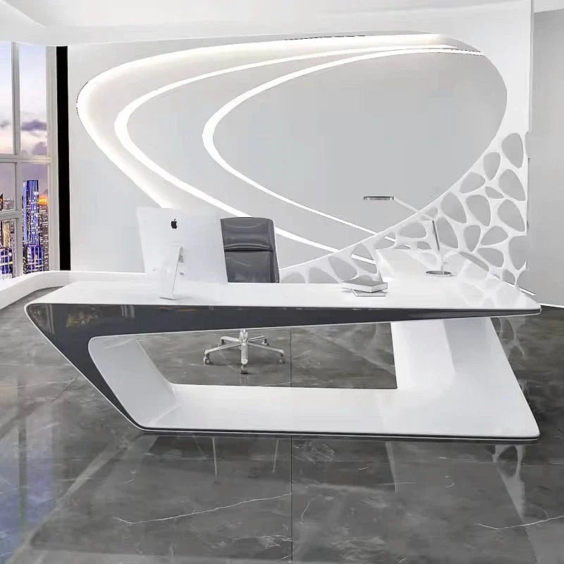 Chevron · L-Shaped Executive Desk