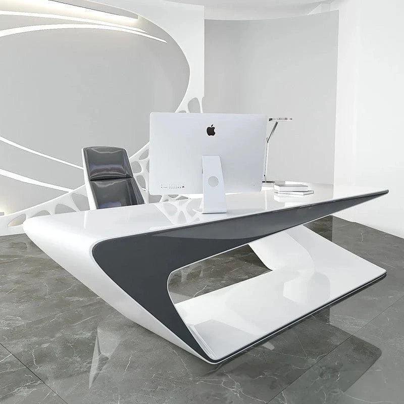 Chevron · L-Shaped Executive Desk