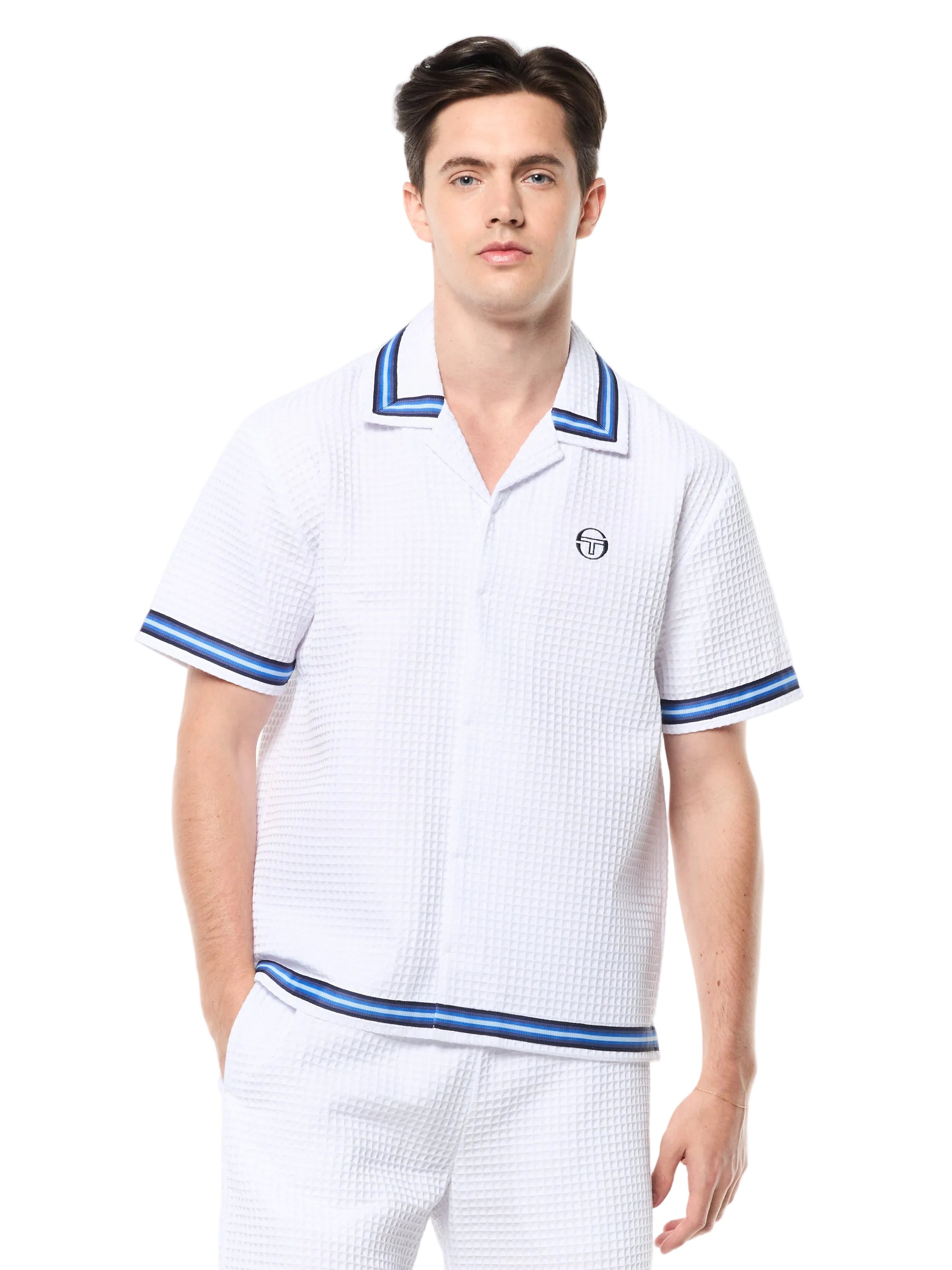 Chiaro Cabana Shirt- Brilliant White
