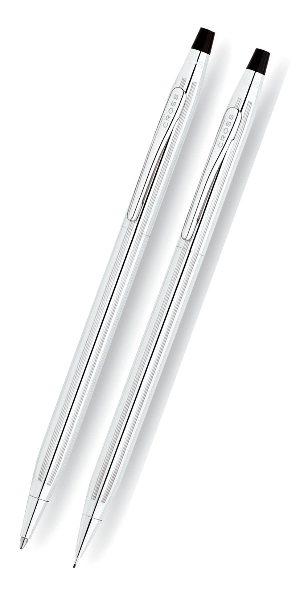 Classic Century® Lustrous Chrome Pen and Pencil Set