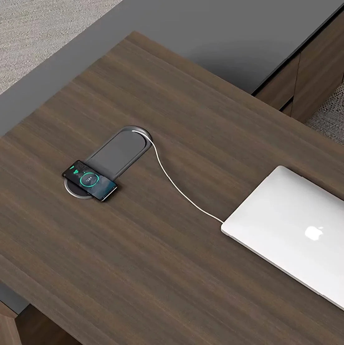 Cole · Modern L-Shaped Executive Desk
