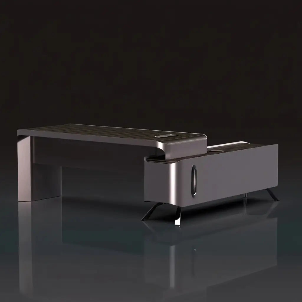 Conex · Luxury L-Shaped Executive Desk