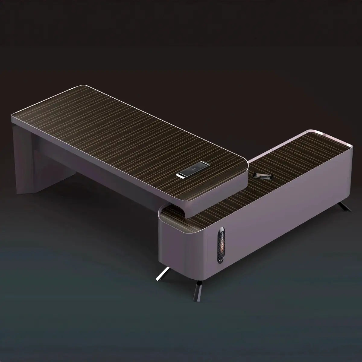 Conex · Luxury L-Shaped Executive Desk