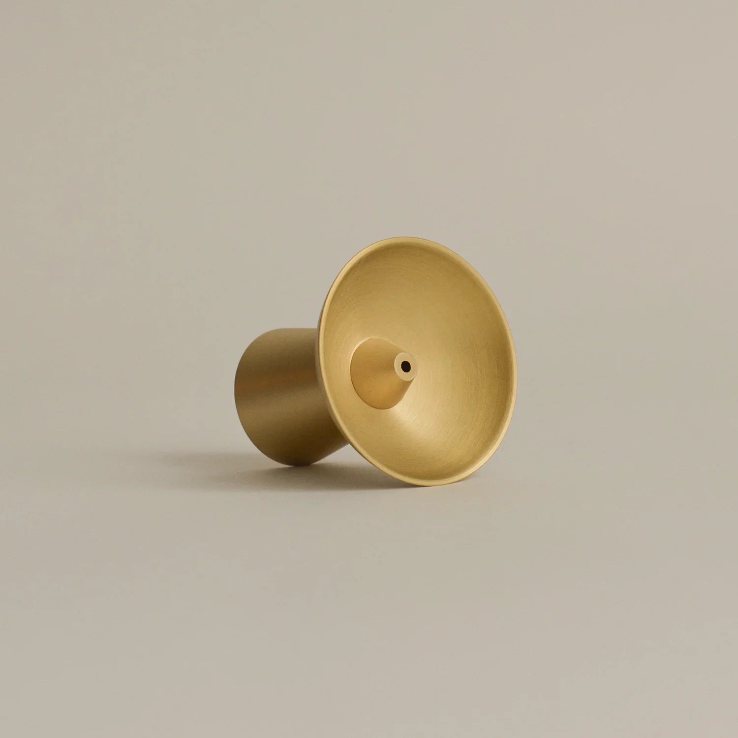 Conical Brass Ash Catcher Incense Holder