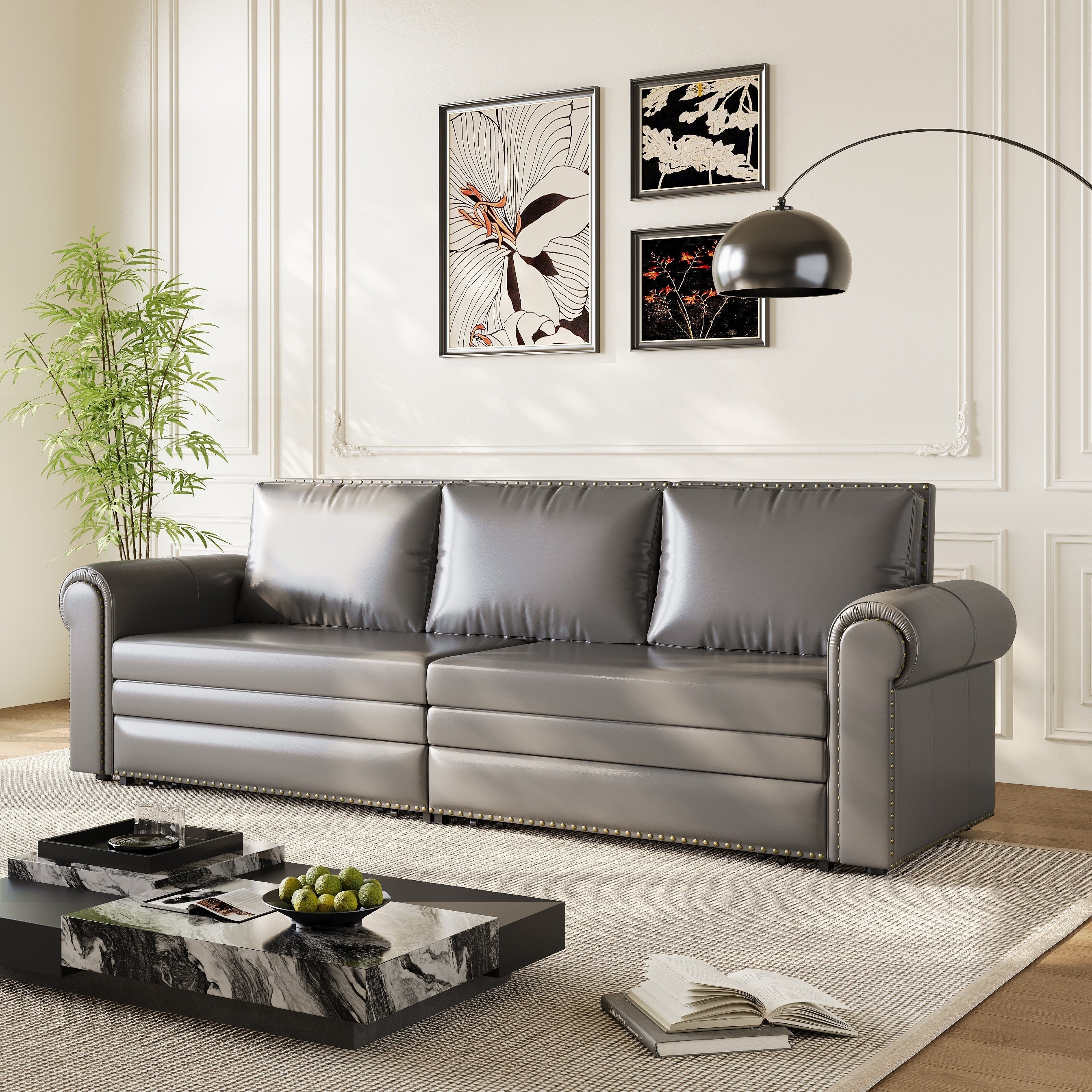 Convertible Sleeper Sofa Bed