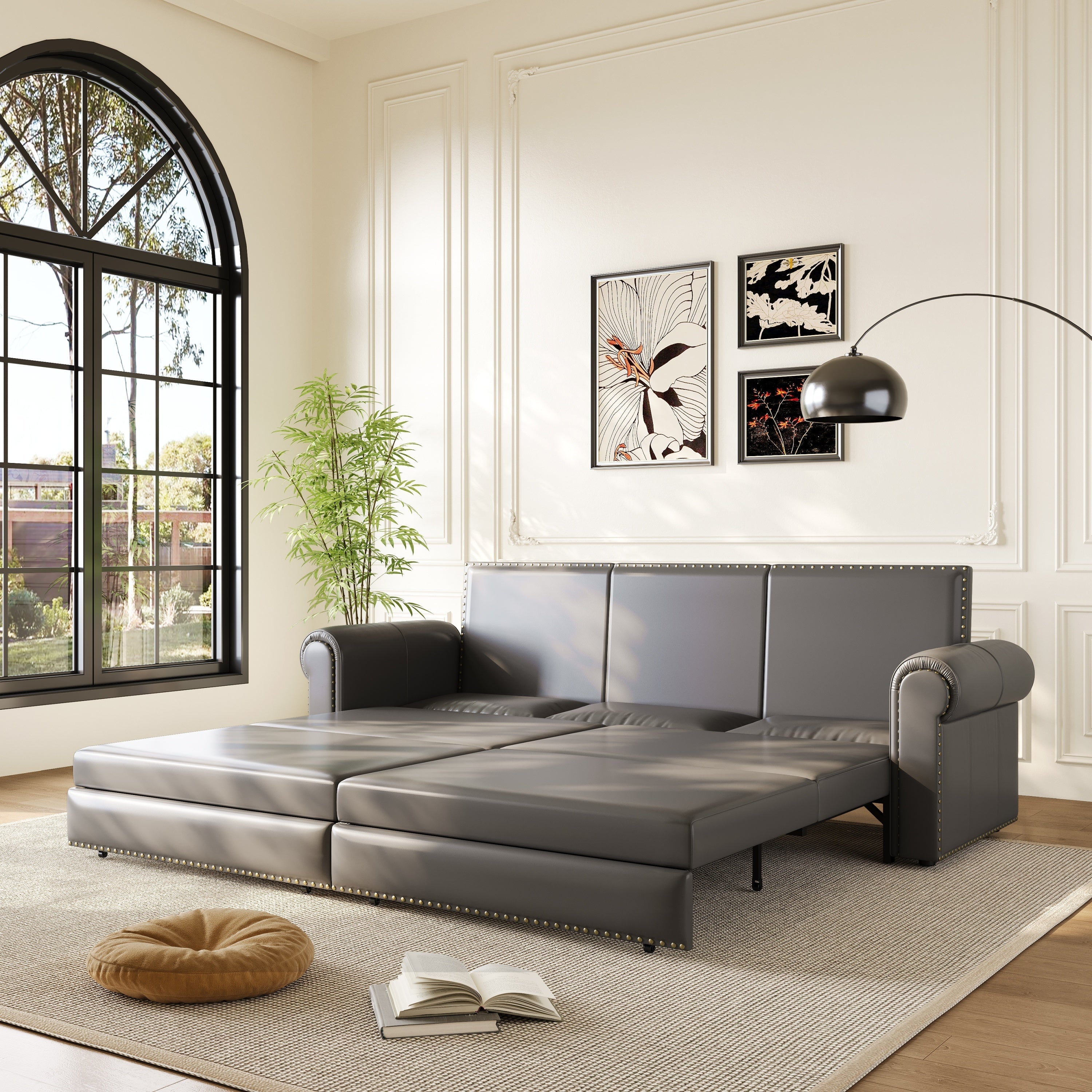 Convertible Sleeper Sofa Bed