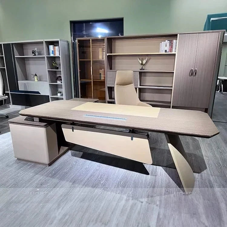 Copley · Modern L-Shaped Executive Desk