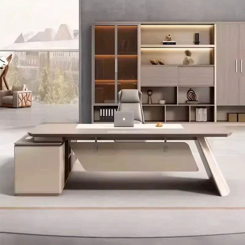 Copley · Modern L-Shaped Executive Desk