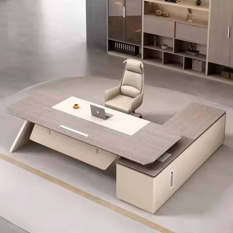 Copley · Modern L-Shaped Executive Desk