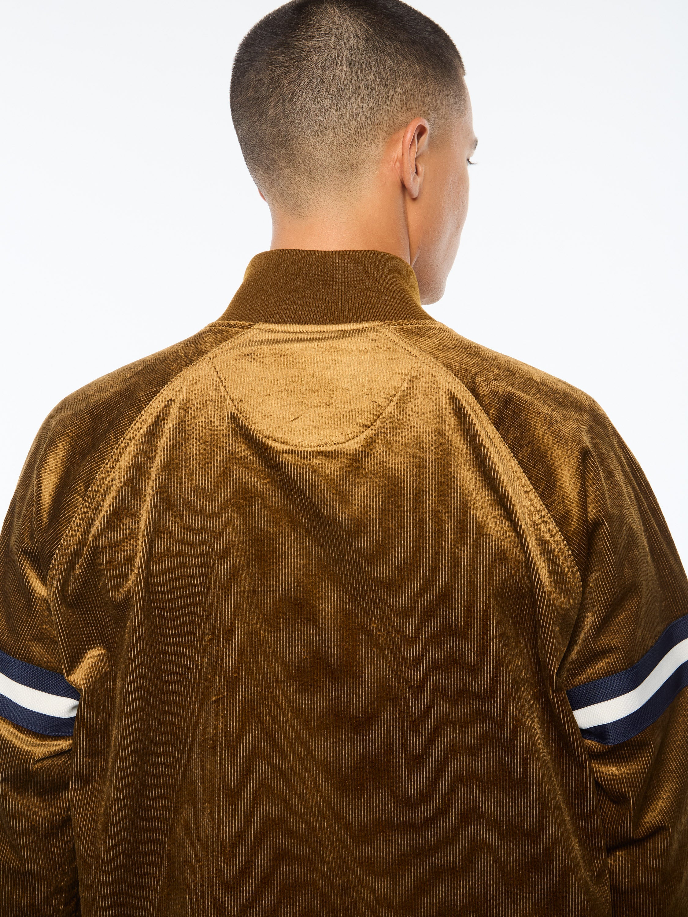 Cordurato Track Jacket- Bronze Brown