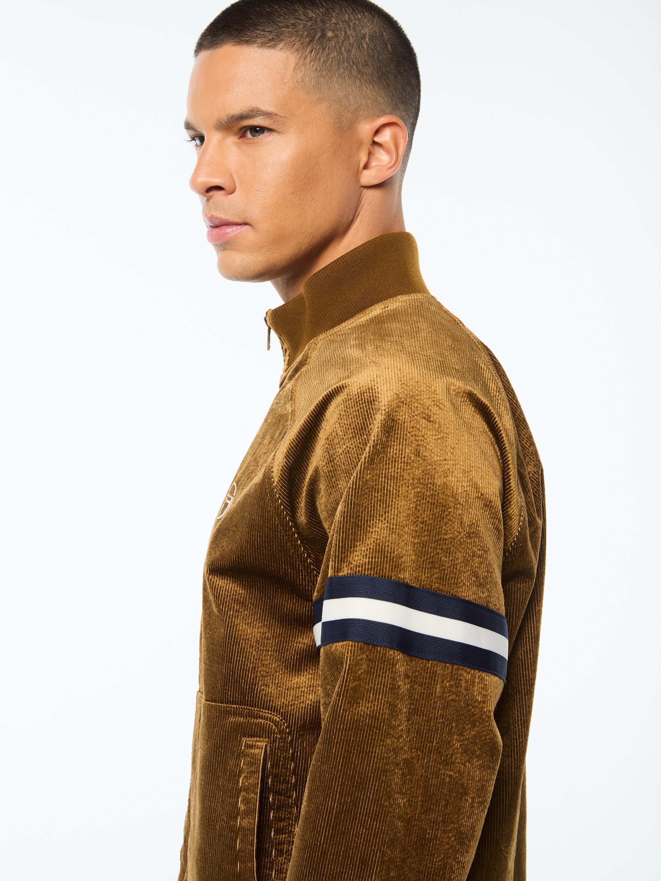 Cordurato Track Jacket- Bronze Brown