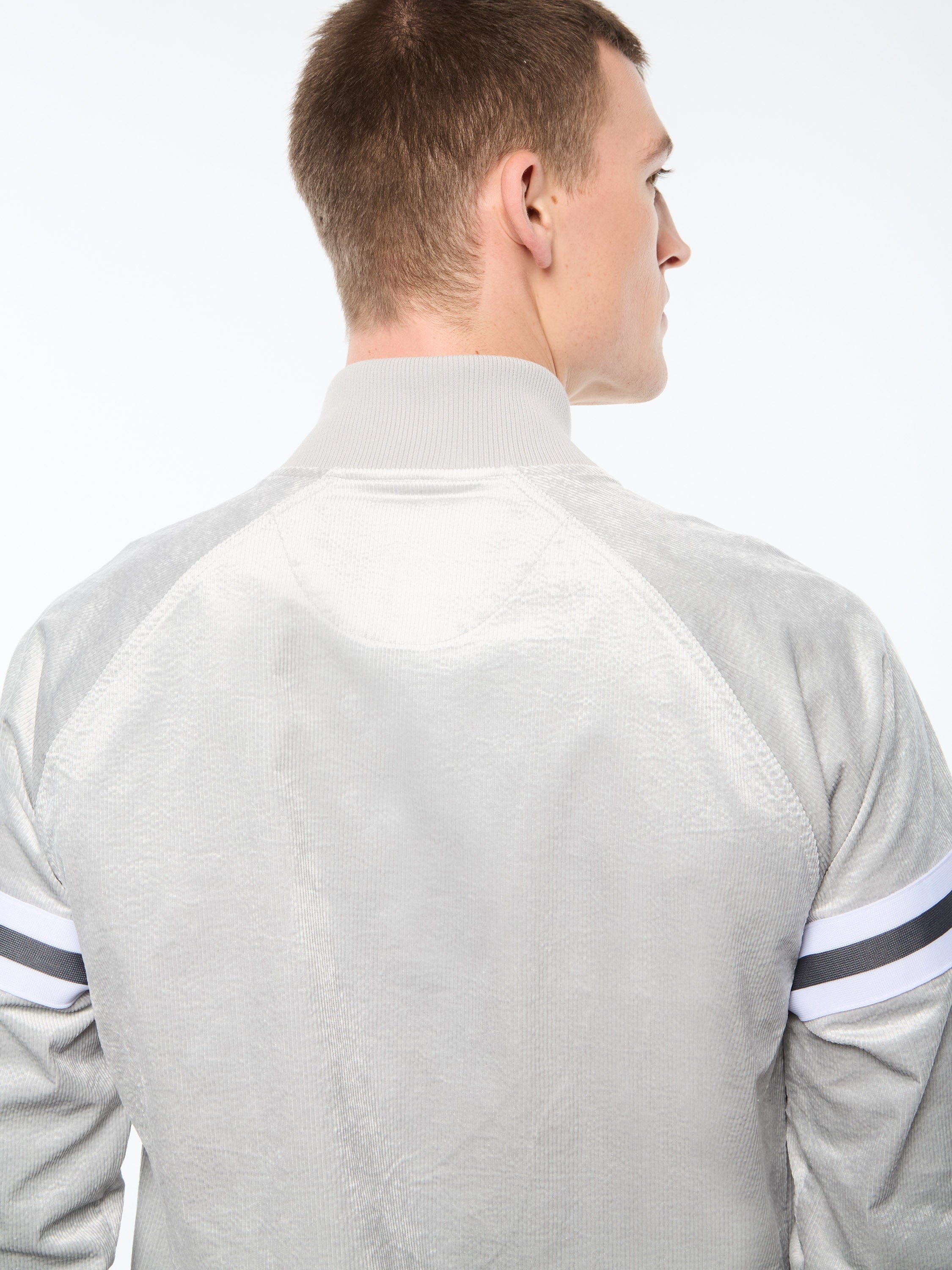 Cordurato Track Jacket- Quiet Grey