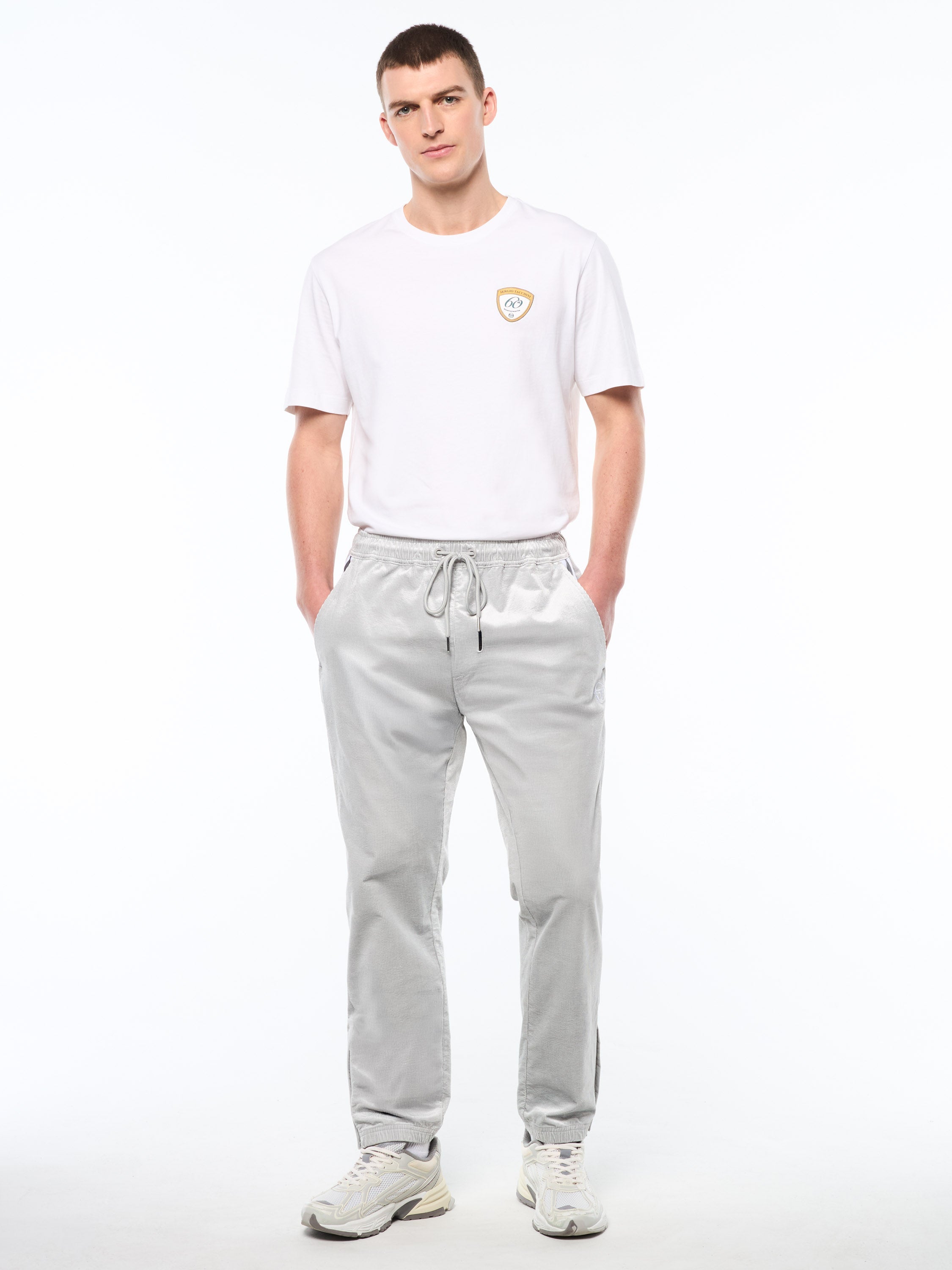 Cordurato Track Pant- Quiet Grey