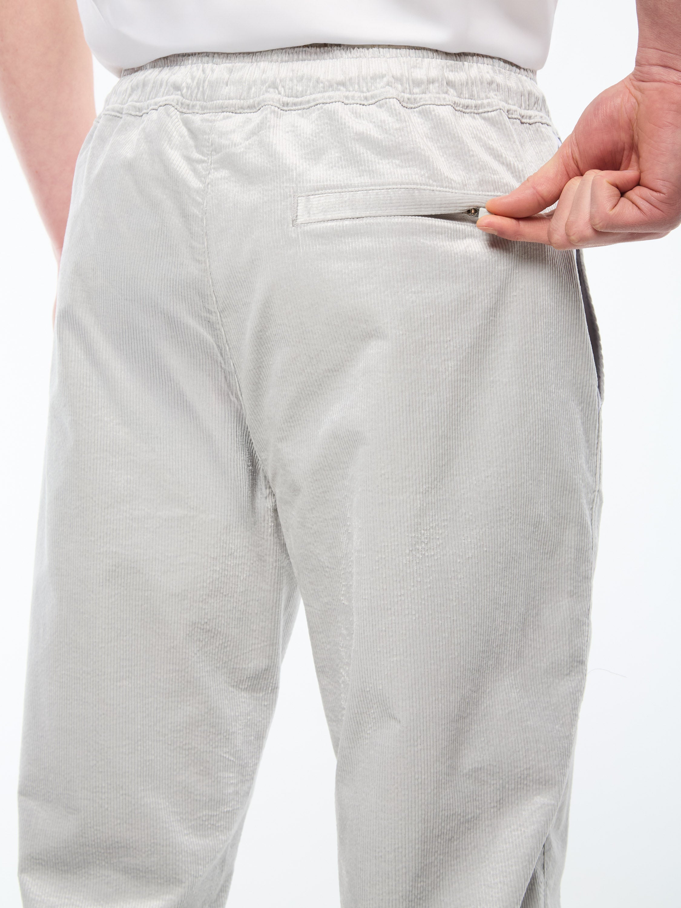 Cordurato Track Pant- Quiet Grey