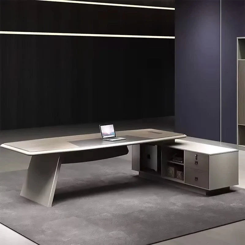 Corely · Modern L-Shaped Executive Desk