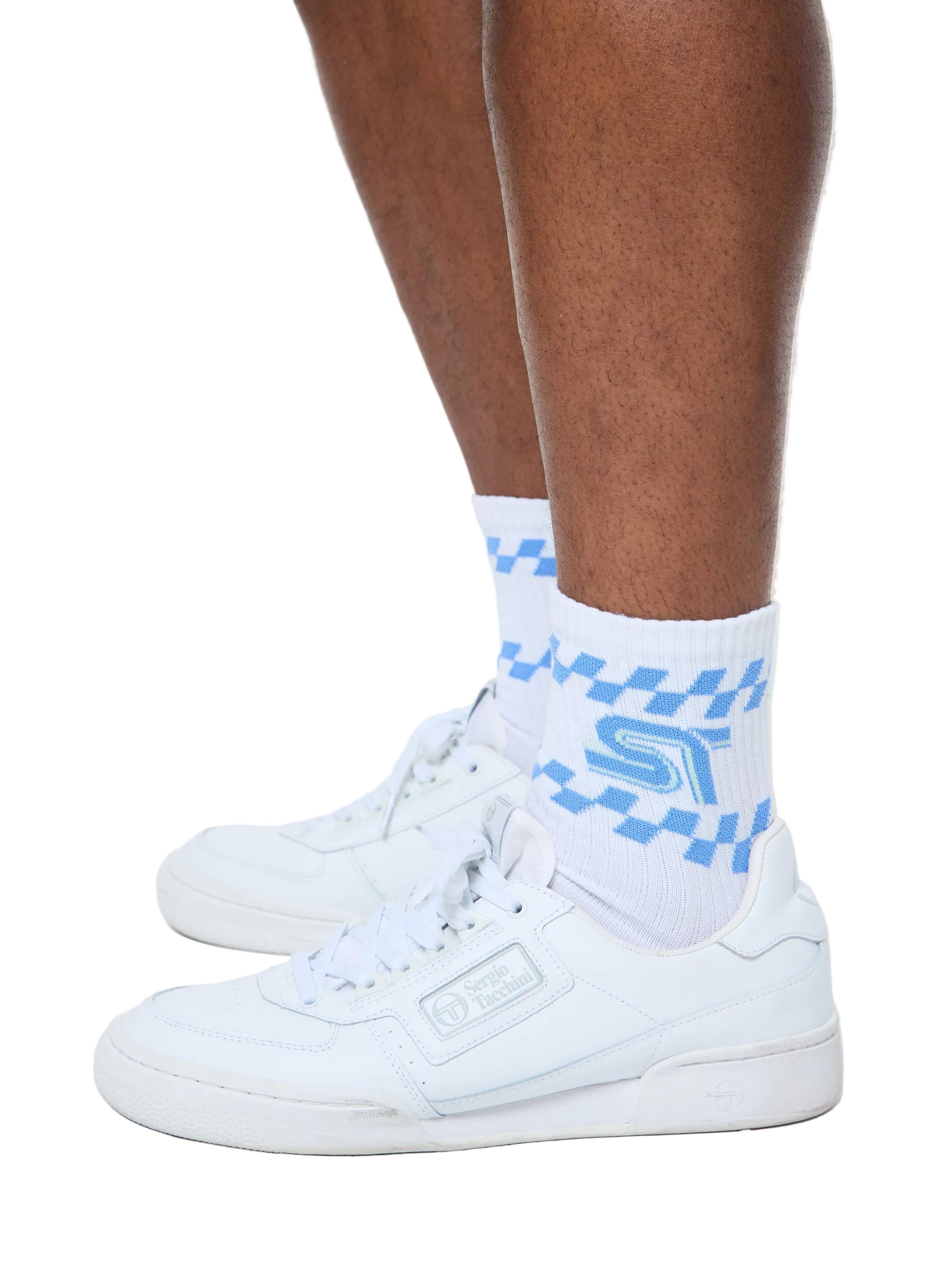 Corsa Sock- Brilliant White
