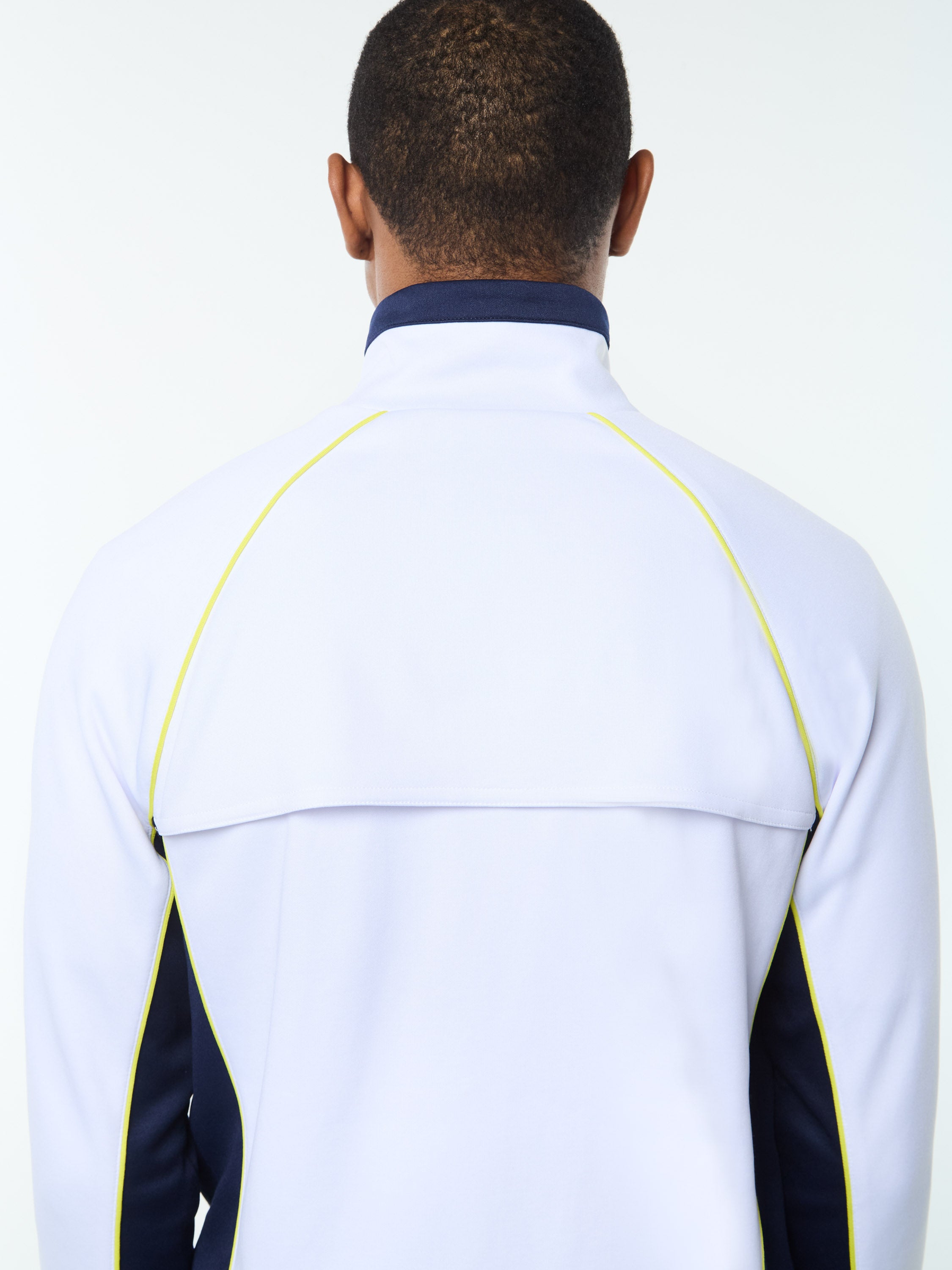 Corsa Track Jacket- Brilliant White