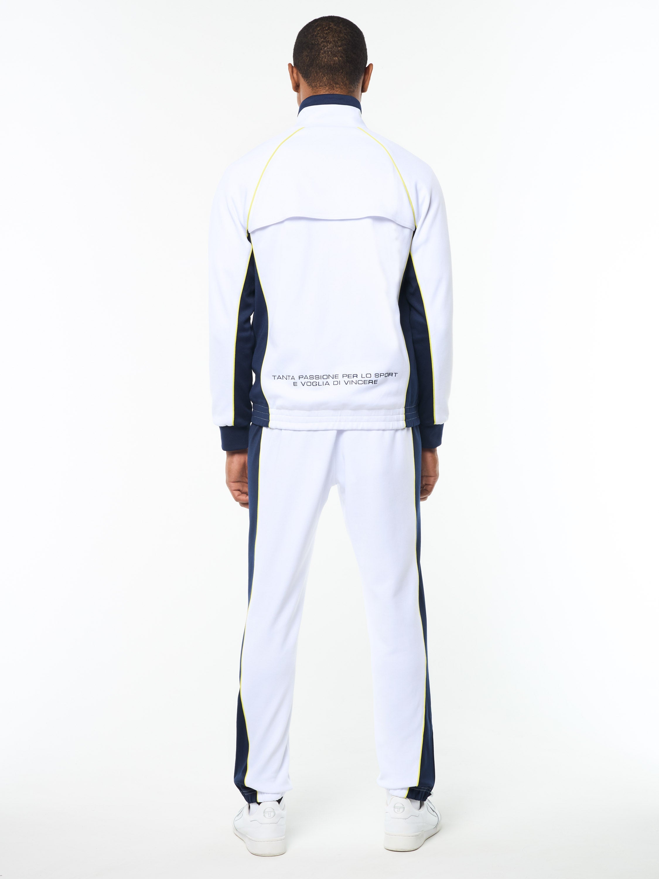 Corsa Track Jacket- Brilliant White