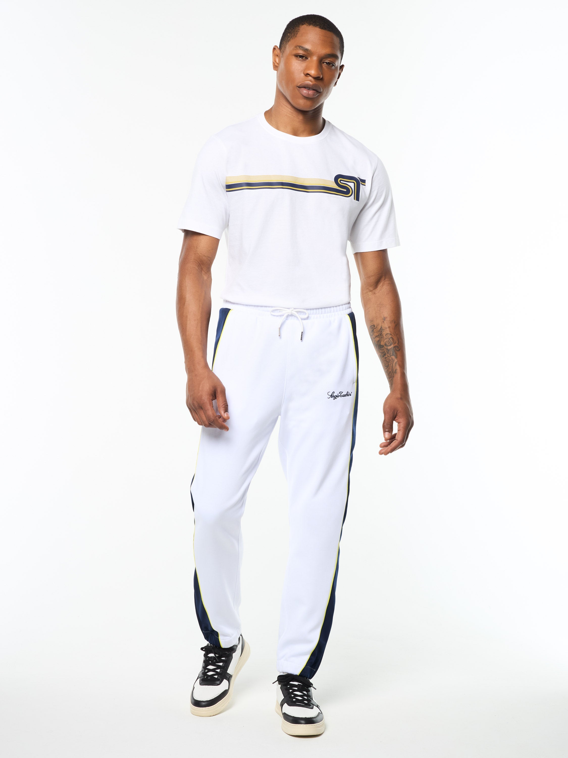Corsa Track Pant- Brilliant White