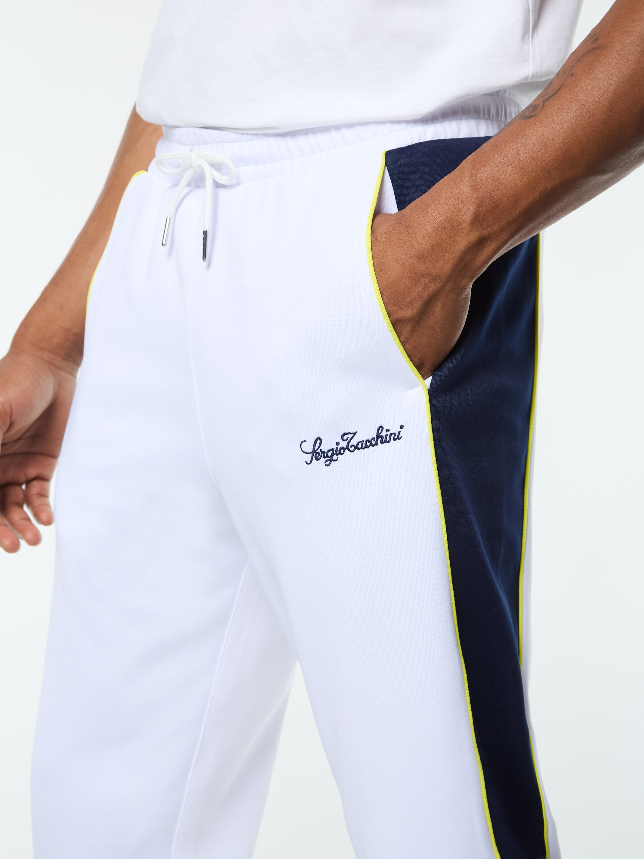 Corsa Track Pant- Brilliant White