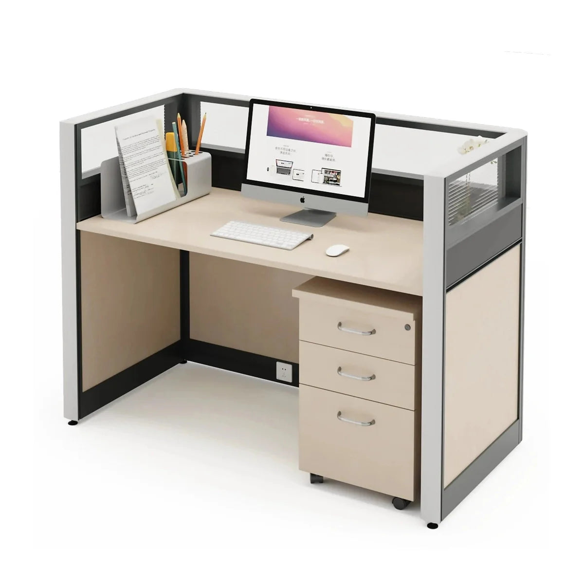 Covar · Straight Workstation Cubicle