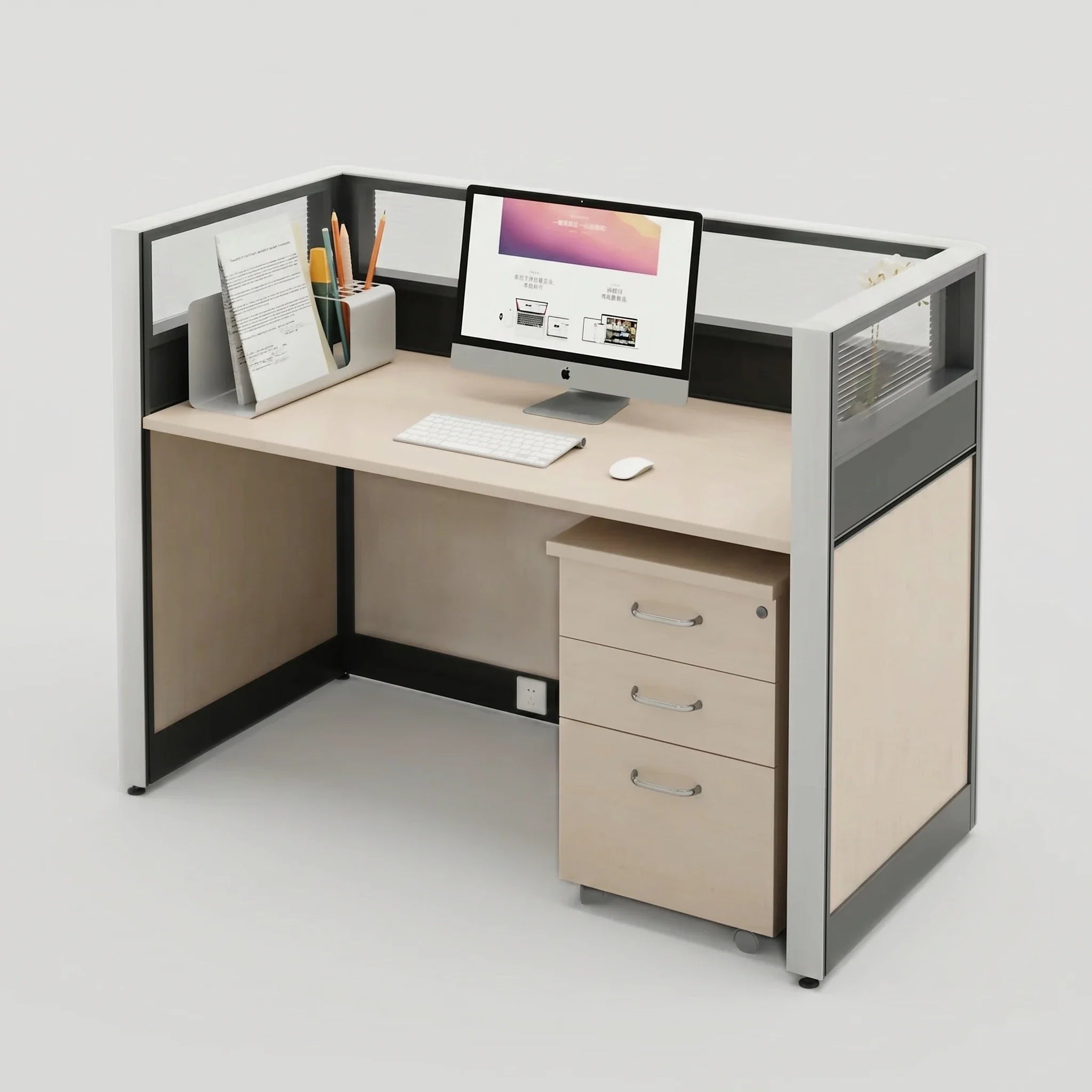 Covar · Straight Workstation Cubicle