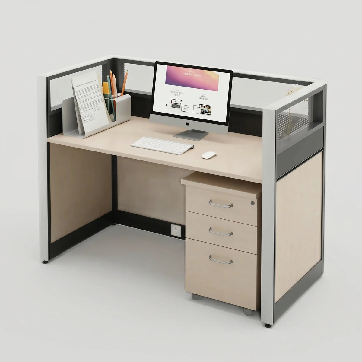 Covar · Straight Workstation Cubicle