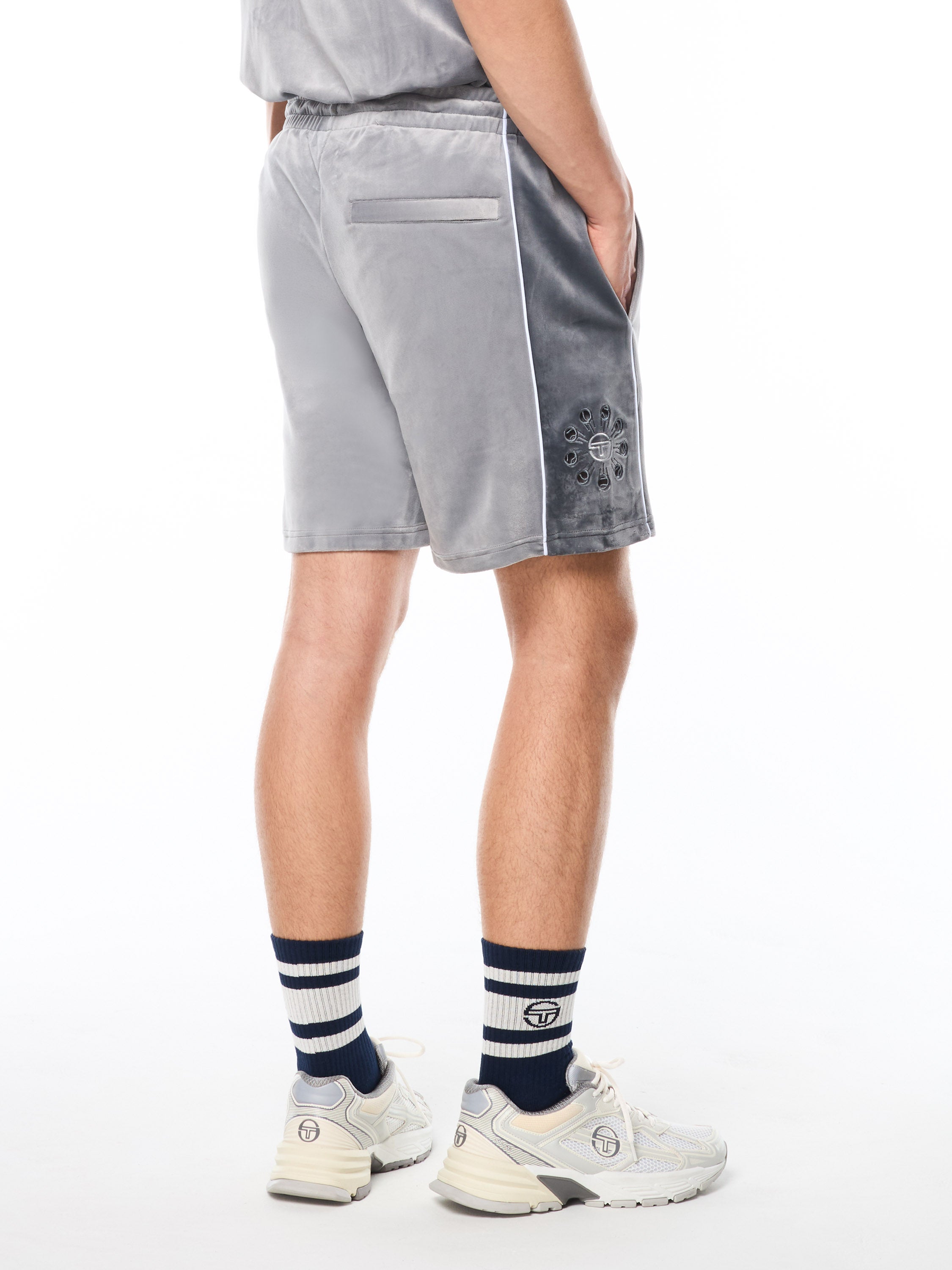 Cresta Velour Short-Sleet