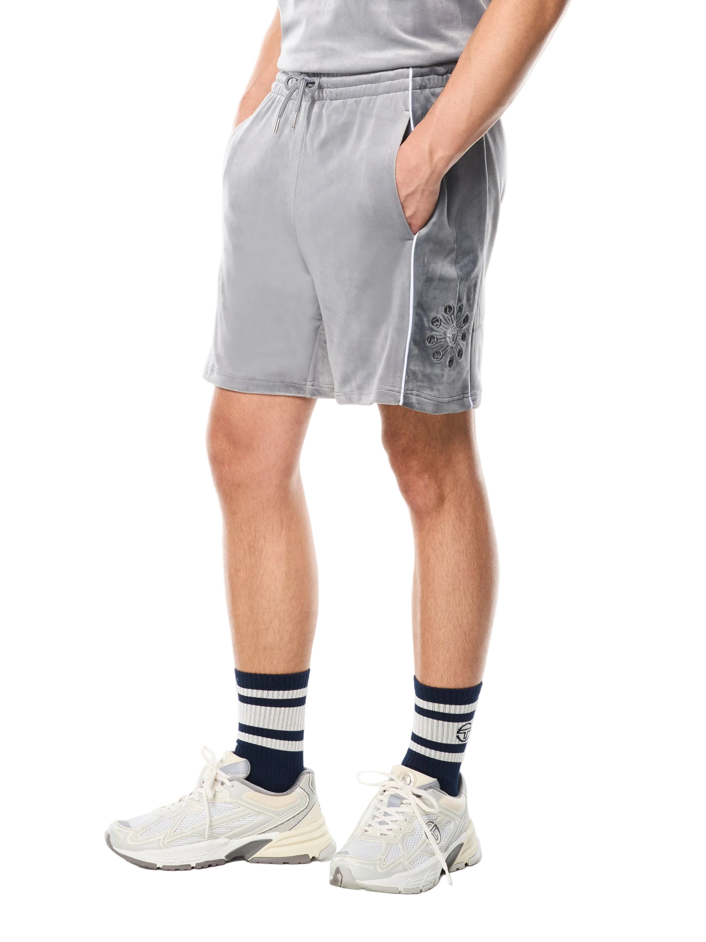 Cresta Velour Short-Sleet