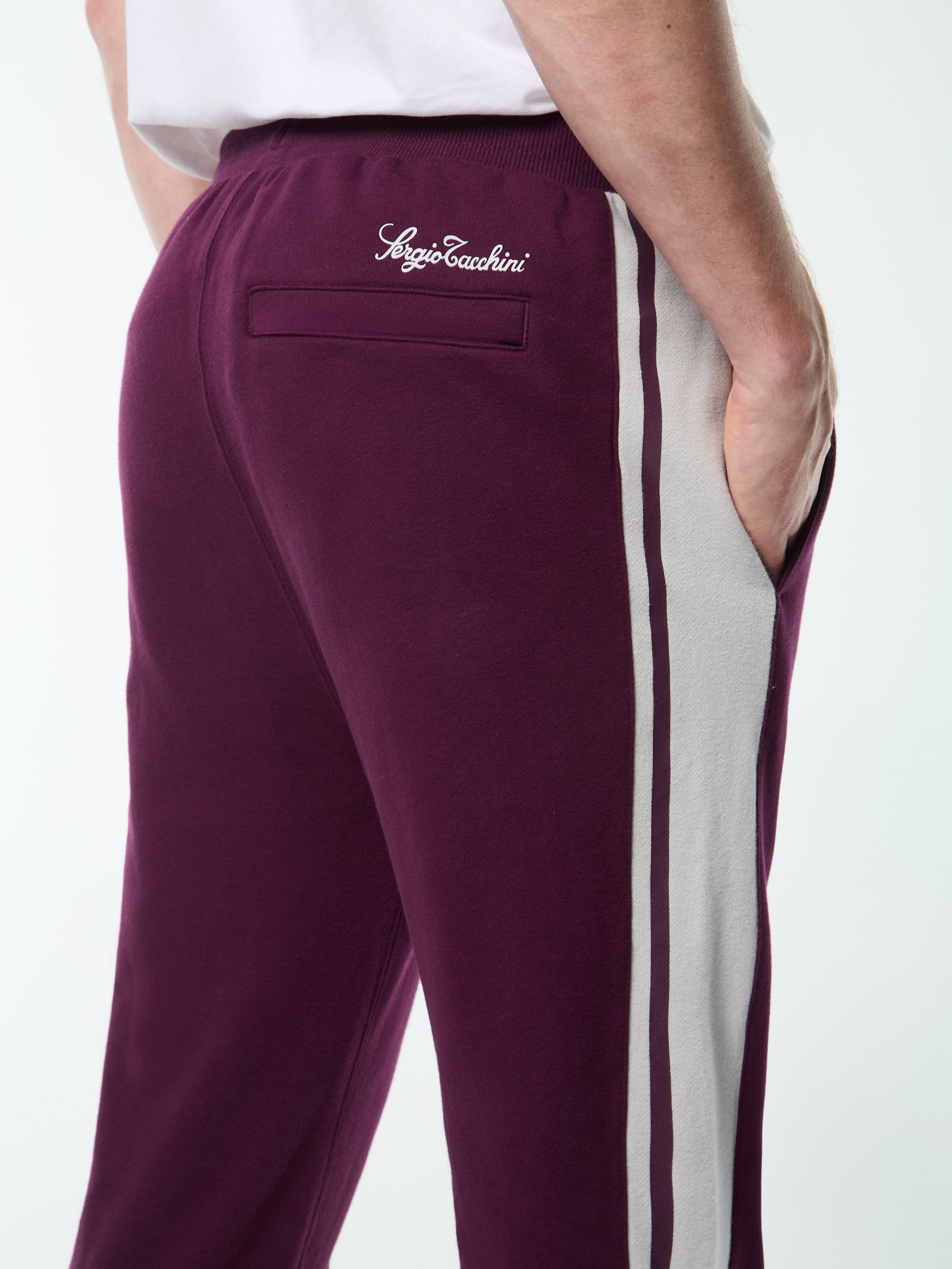 Cursivo Track Pant- Potent Purple