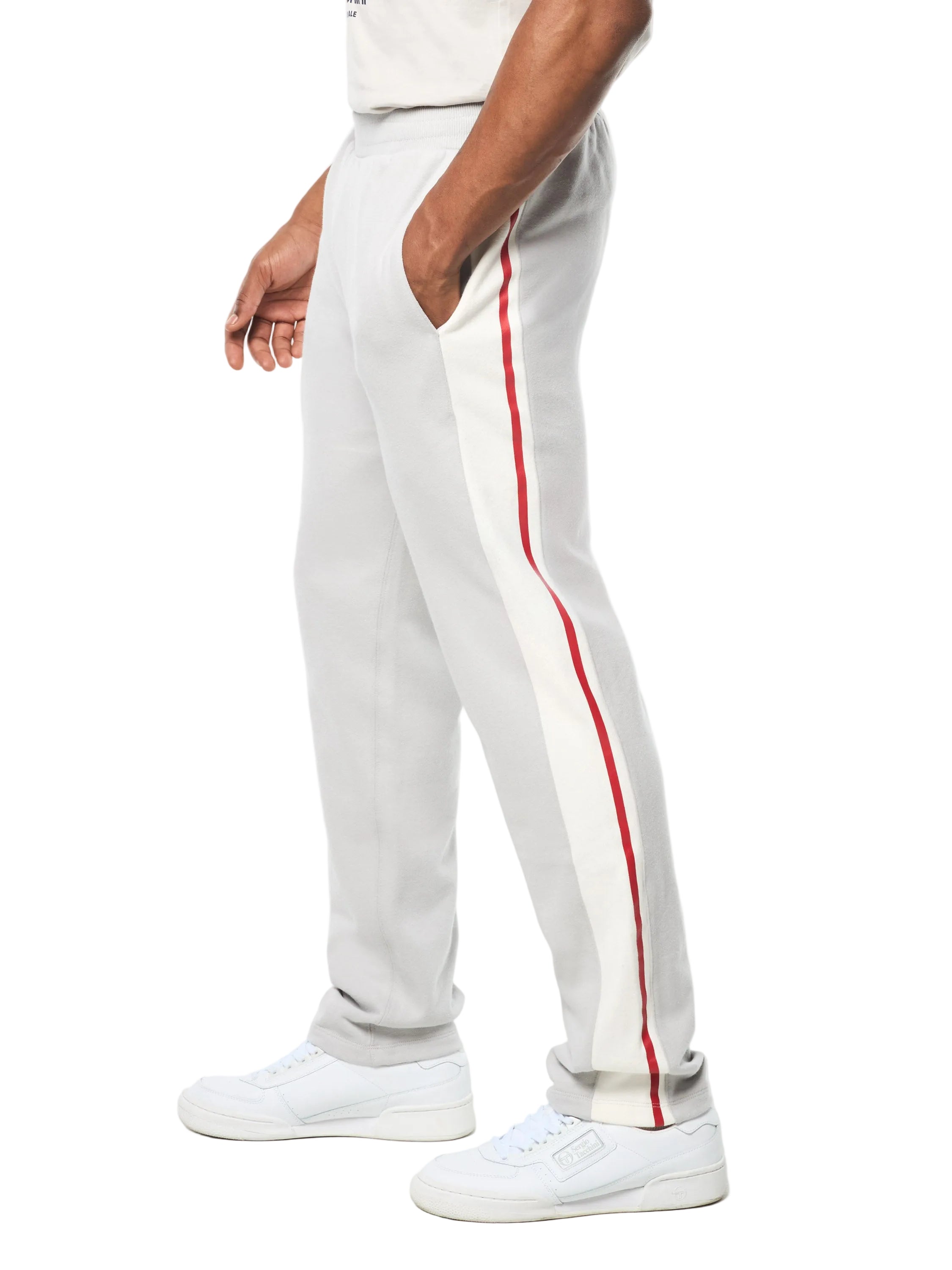 Cursivo Track Pant- Quiet Grey