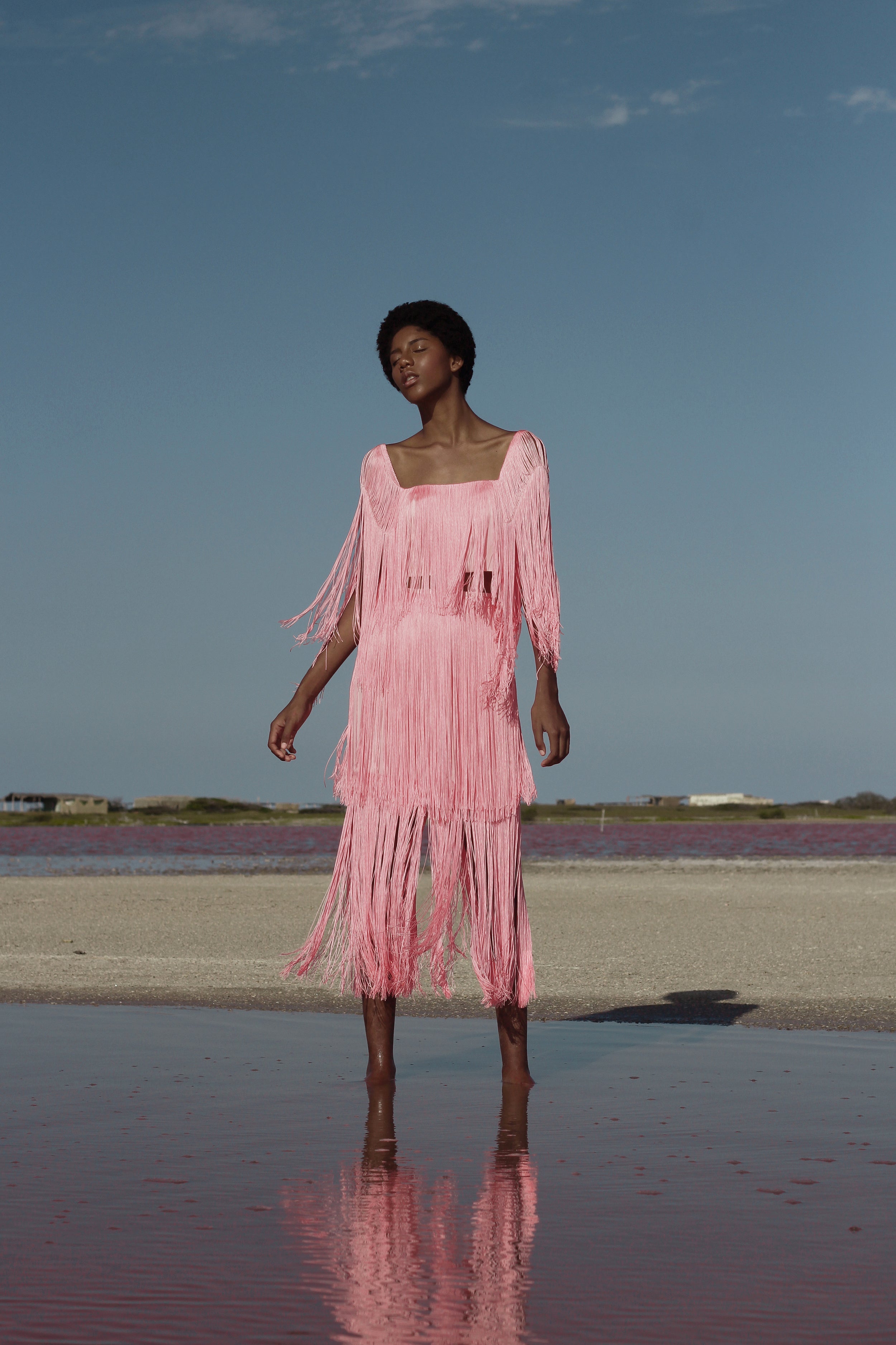 DELTA TOP IN PALE PINK