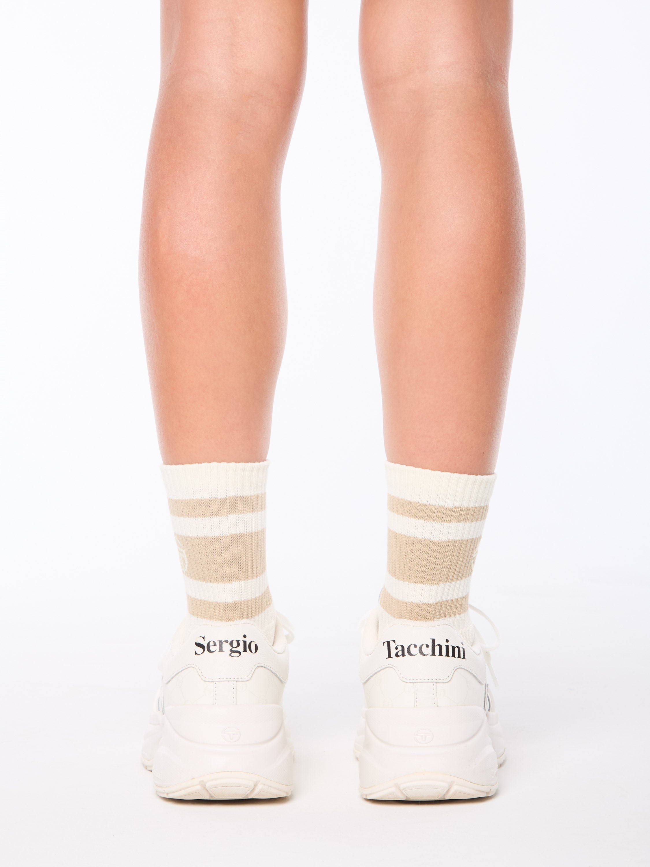 DI Base Logo Sock-Gardenia