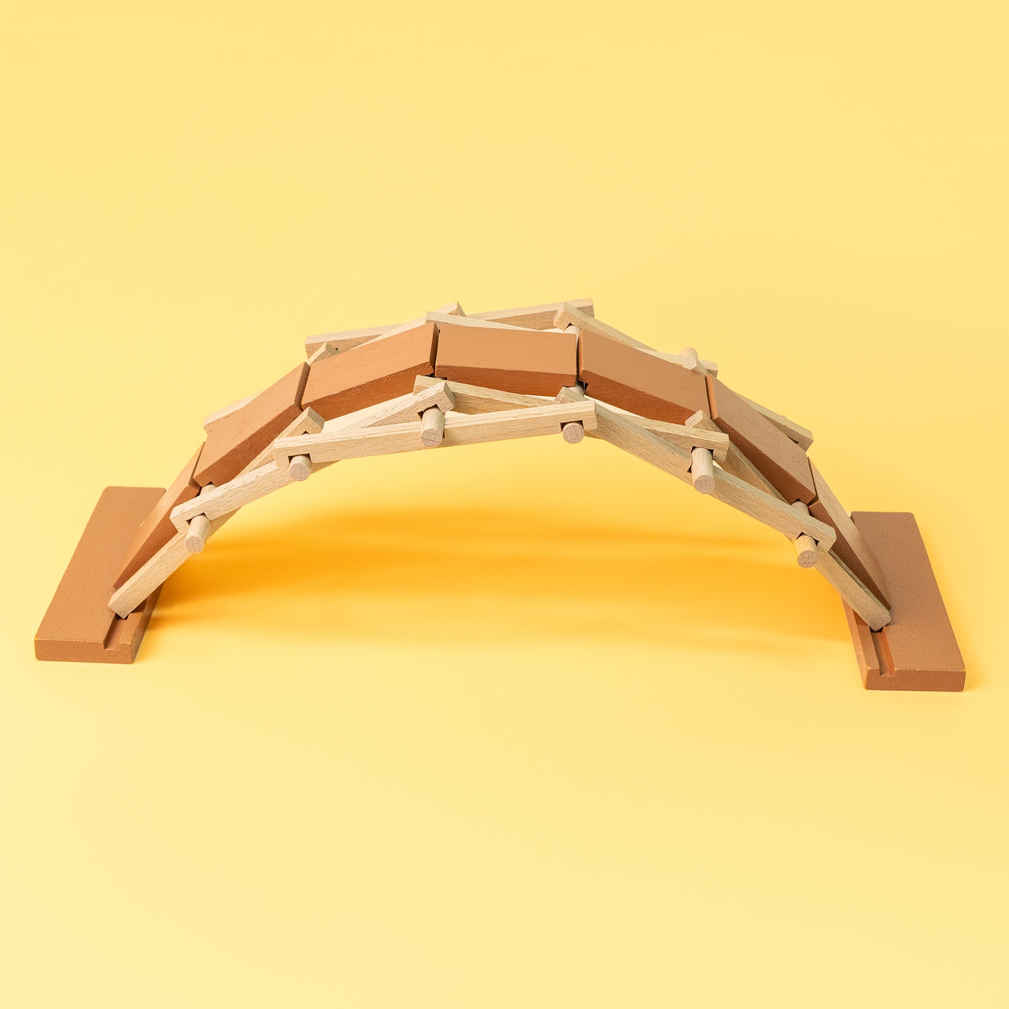 DIY Leonardo da Vinci Self-Supporting Bridge Kit