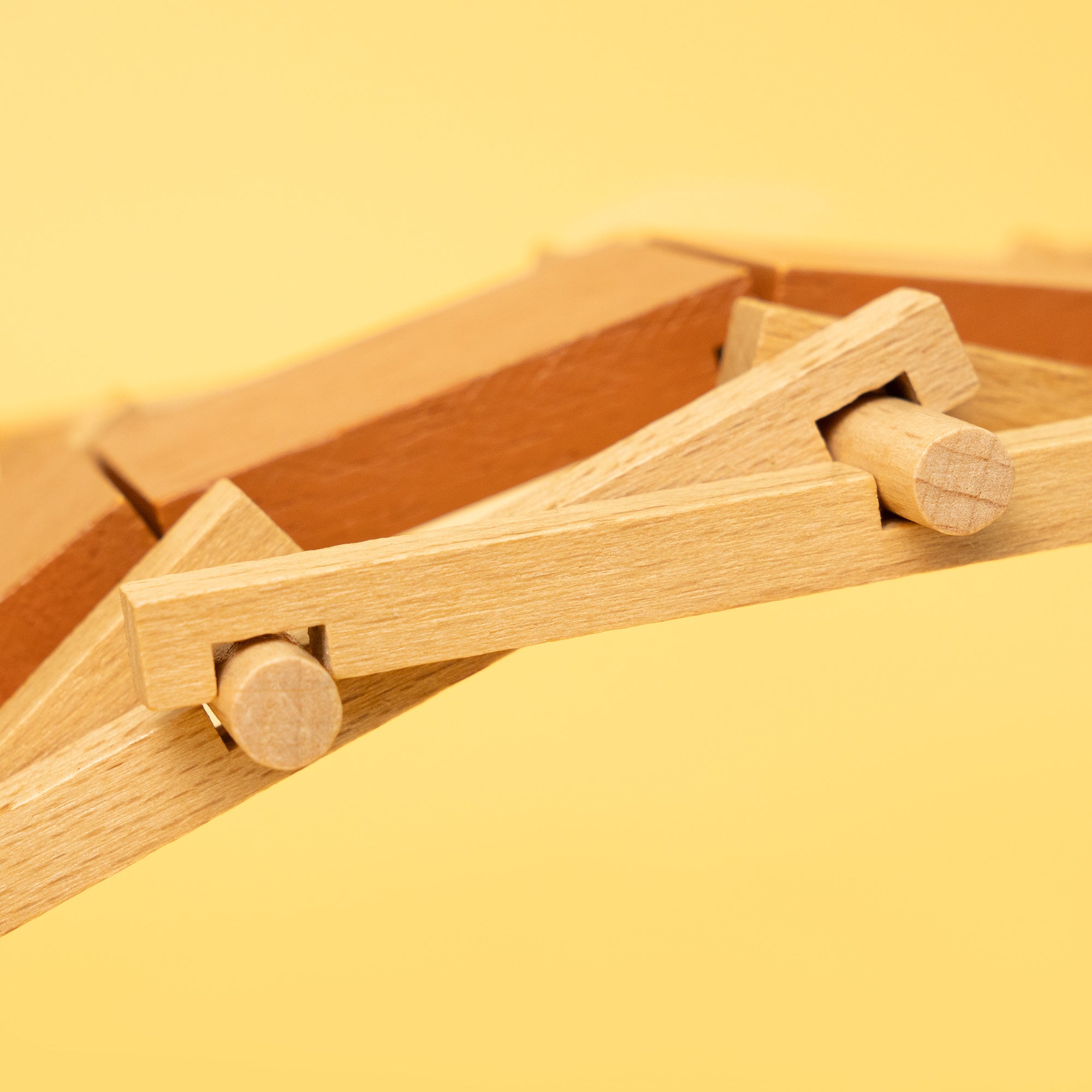 DIY Leonardo da Vinci Self-Supporting Bridge Kit
