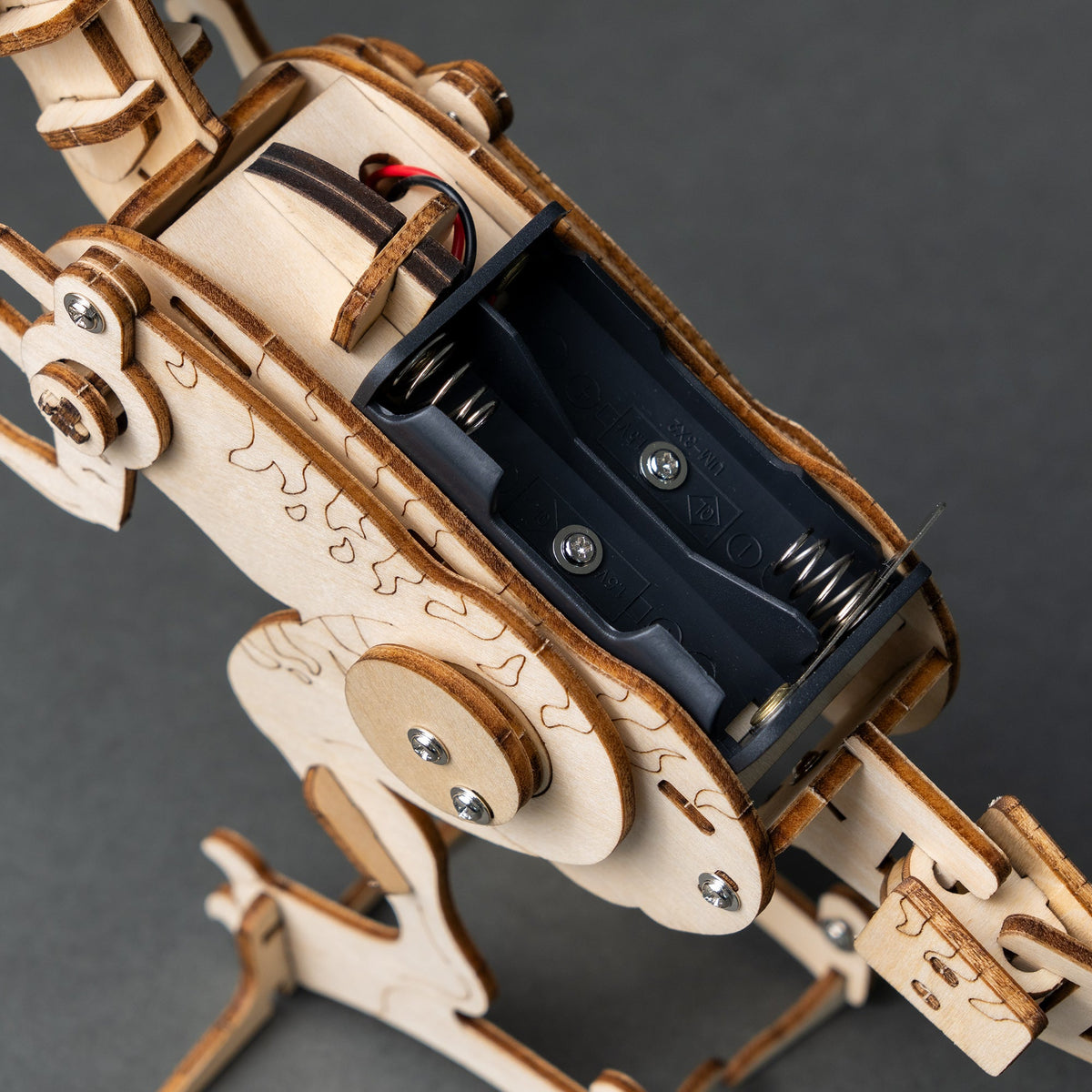 DIY Sound-Activated T-Rex Robot Kit