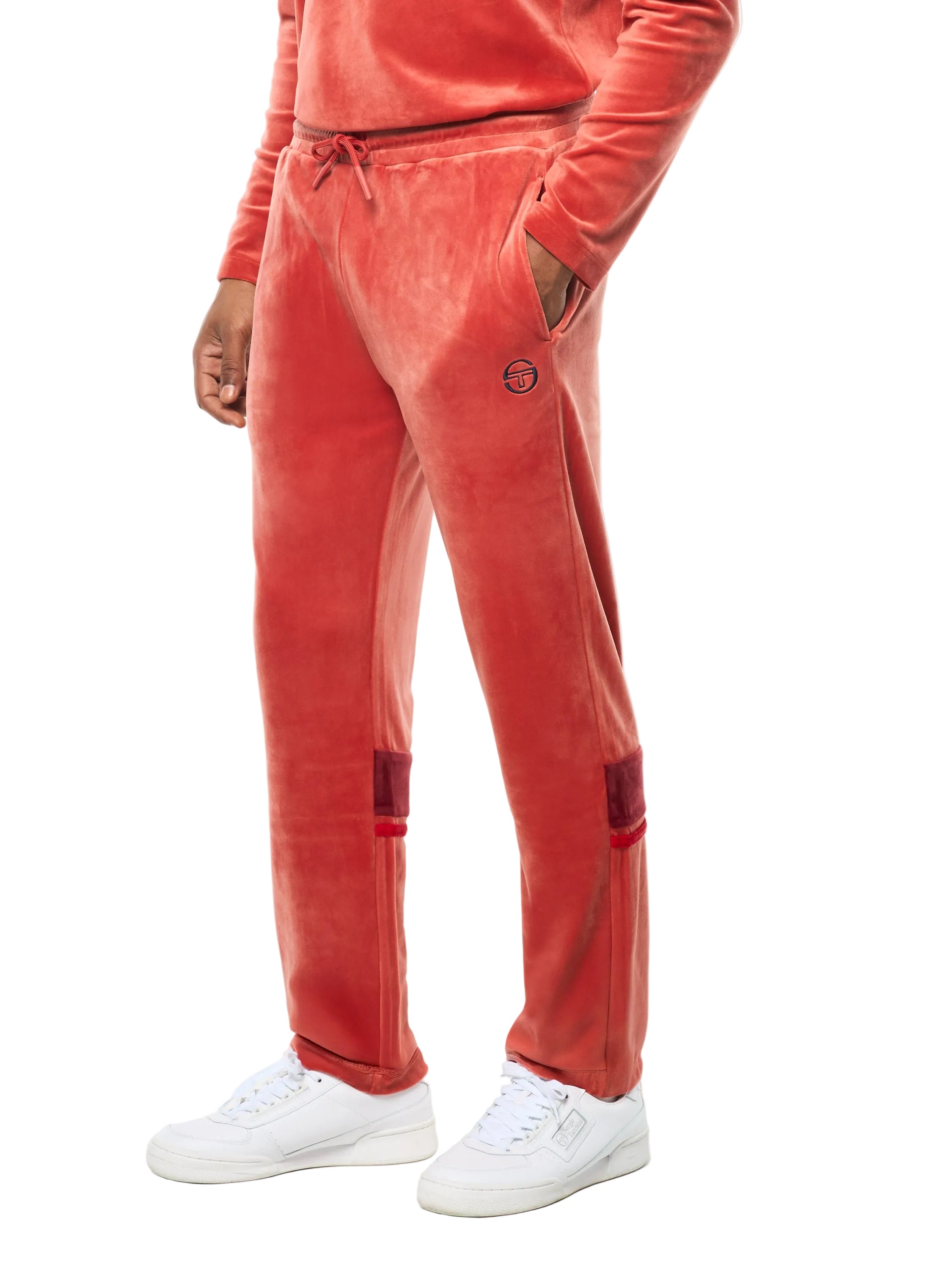 Damarindo Velour Track Pant- Hot Sauce