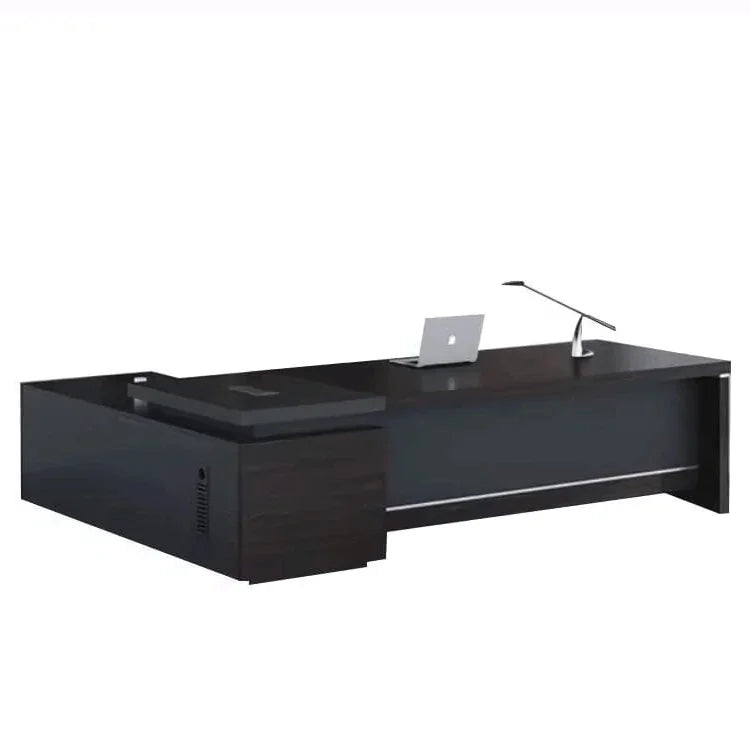 Danton · Modern L-Shaped Executive Desk