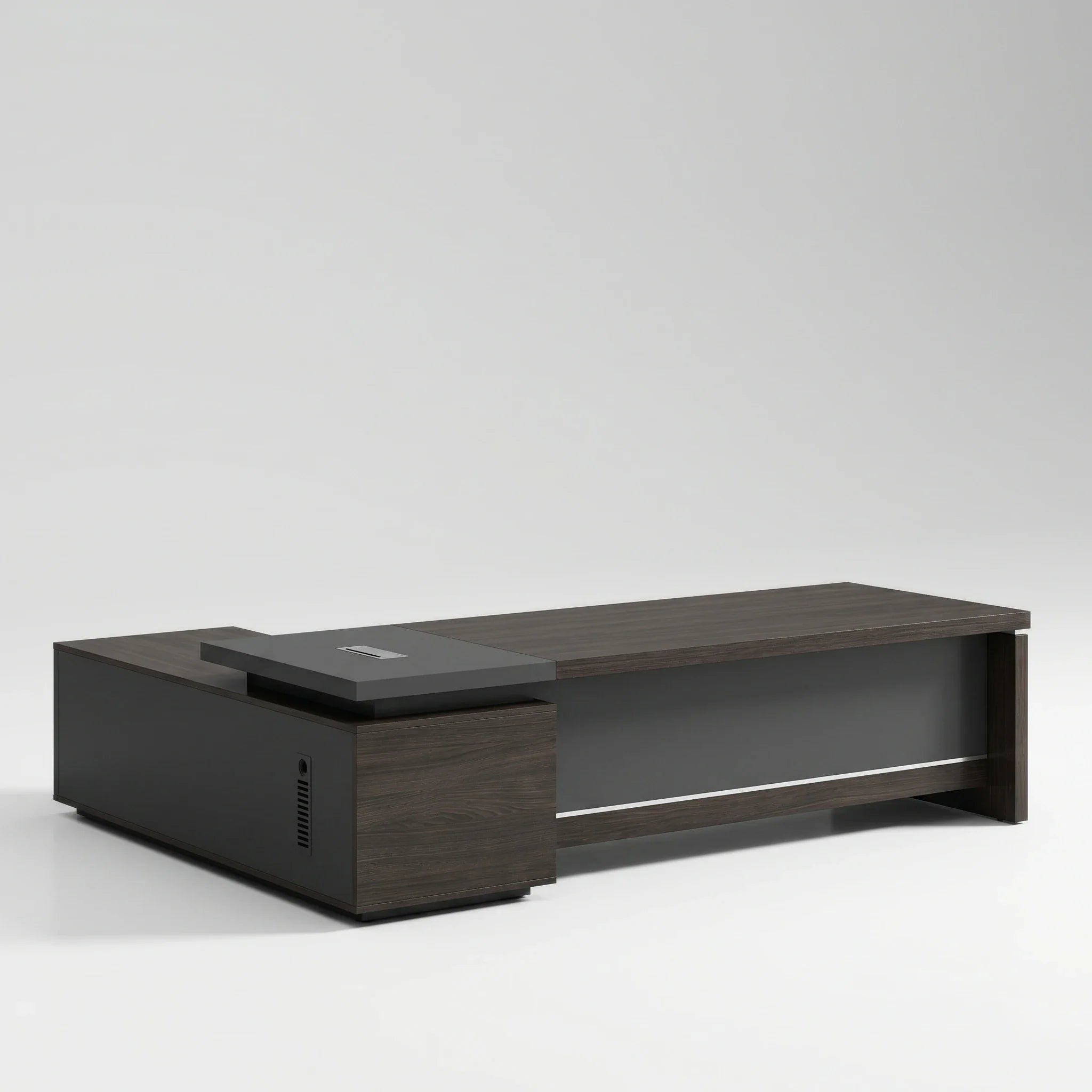 Danton · Modern L-Shaped Executive Desk