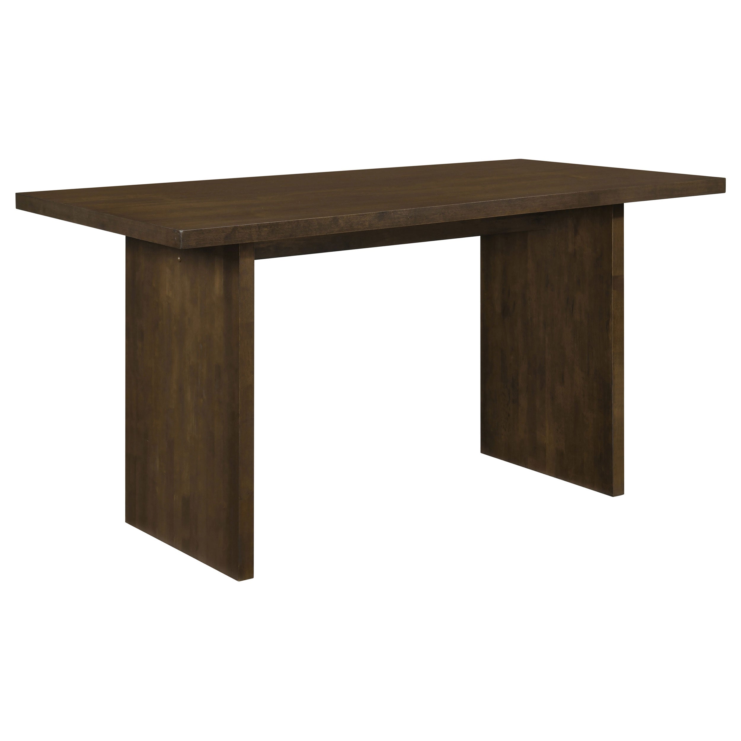 Decker 7-piece 70-inch Counter Height Dining Set Black and Walnut