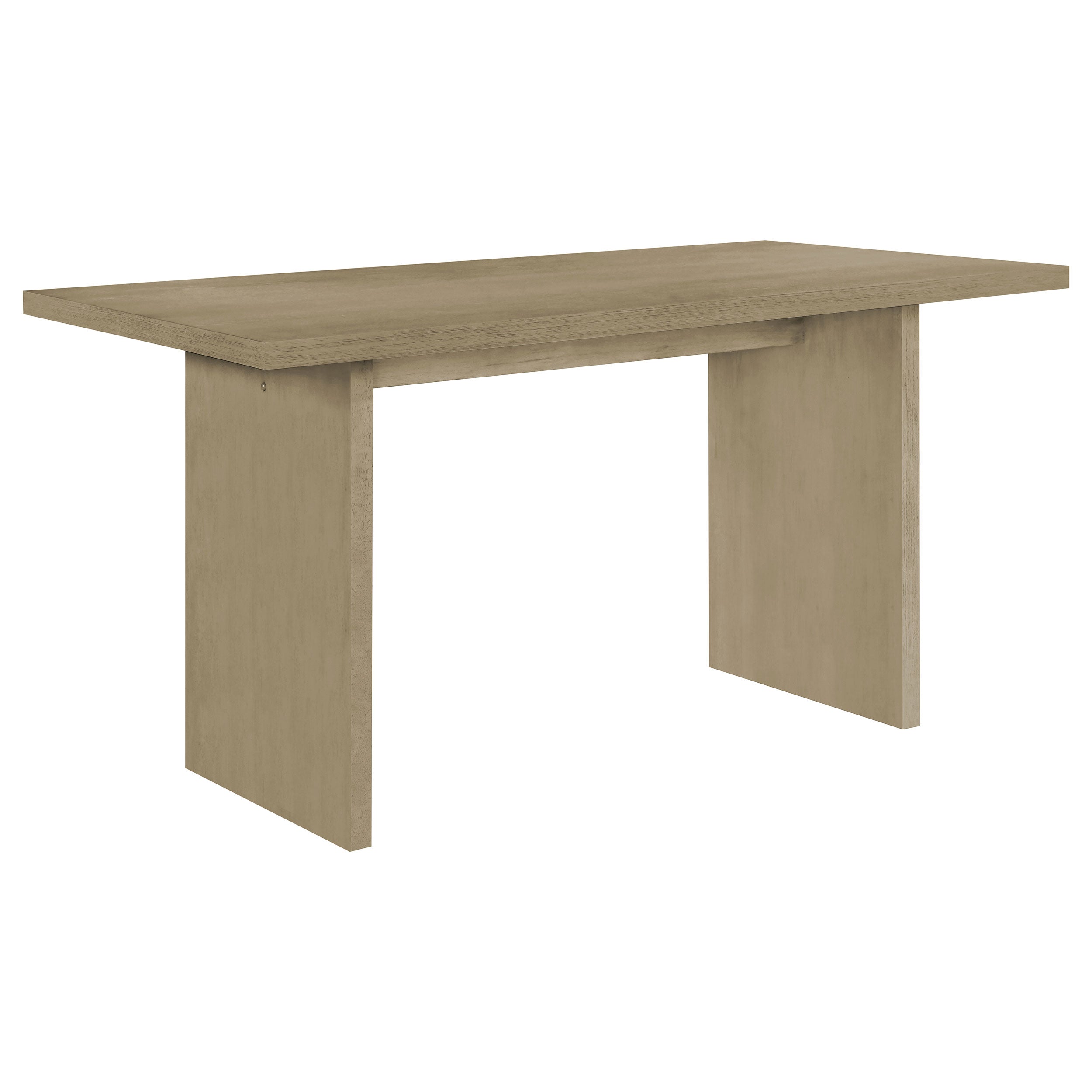 Decker 7-piece 70-inch Rectangular Counter Height Dining Set Black and Natural Oak