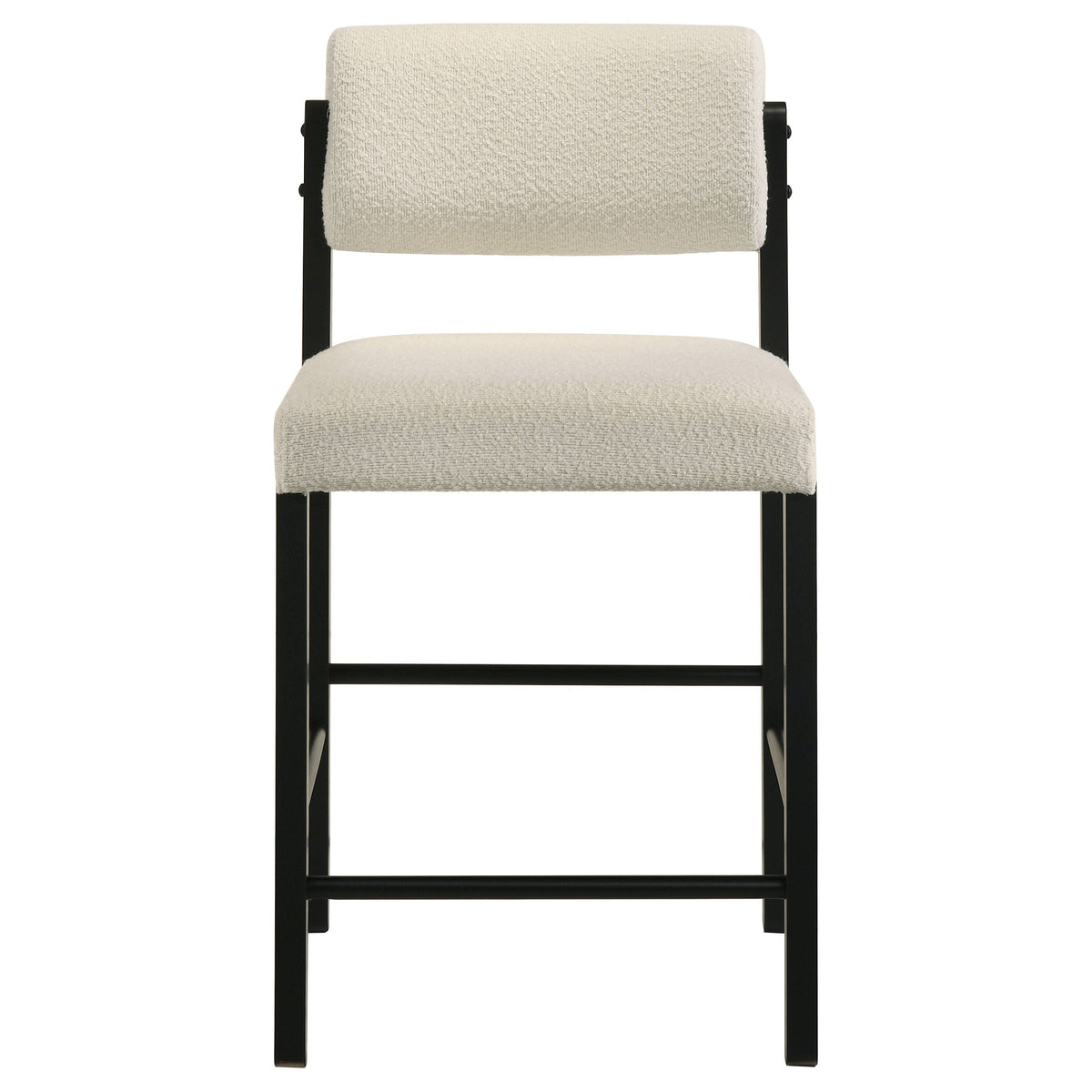 Decker 7-piece 70-inch Rectangular Counter Height Dining Set Cream and Black