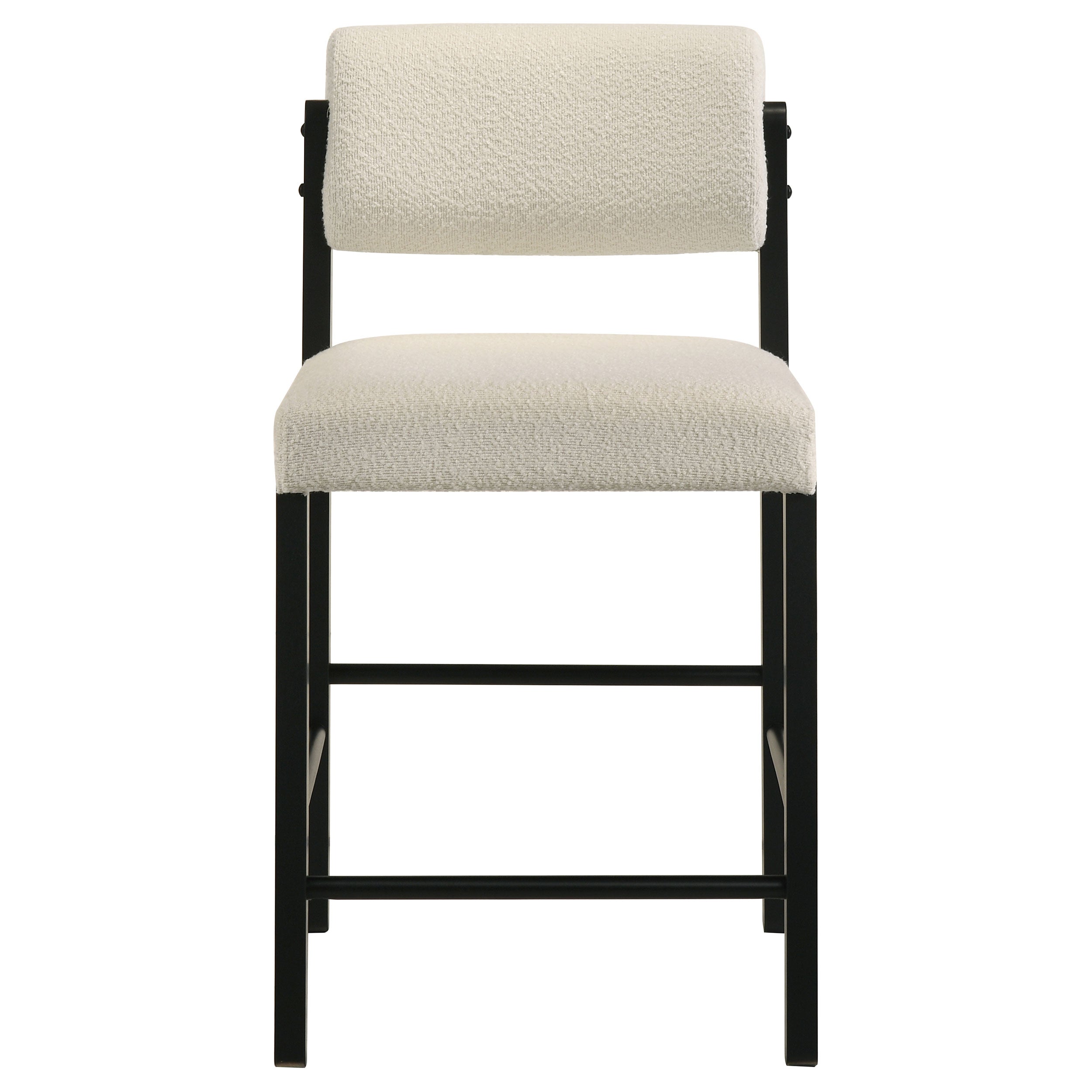 Decker 7-piece 70-inch Rectangular Counter Height Dining Set Cream and Black