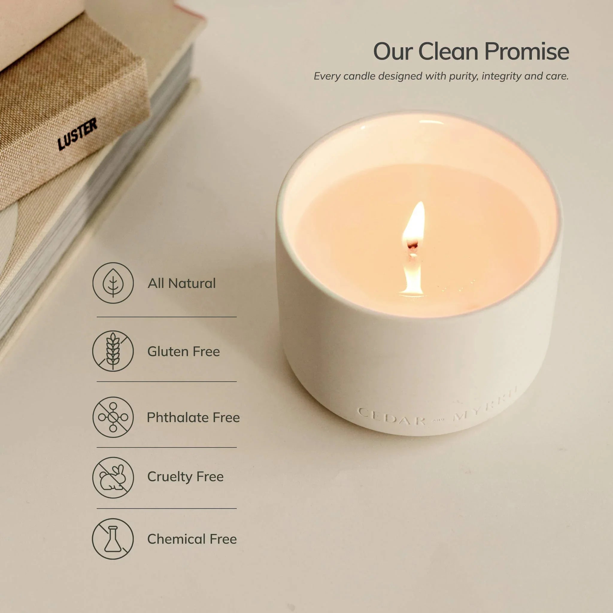 Deep Breath Wellness Candle