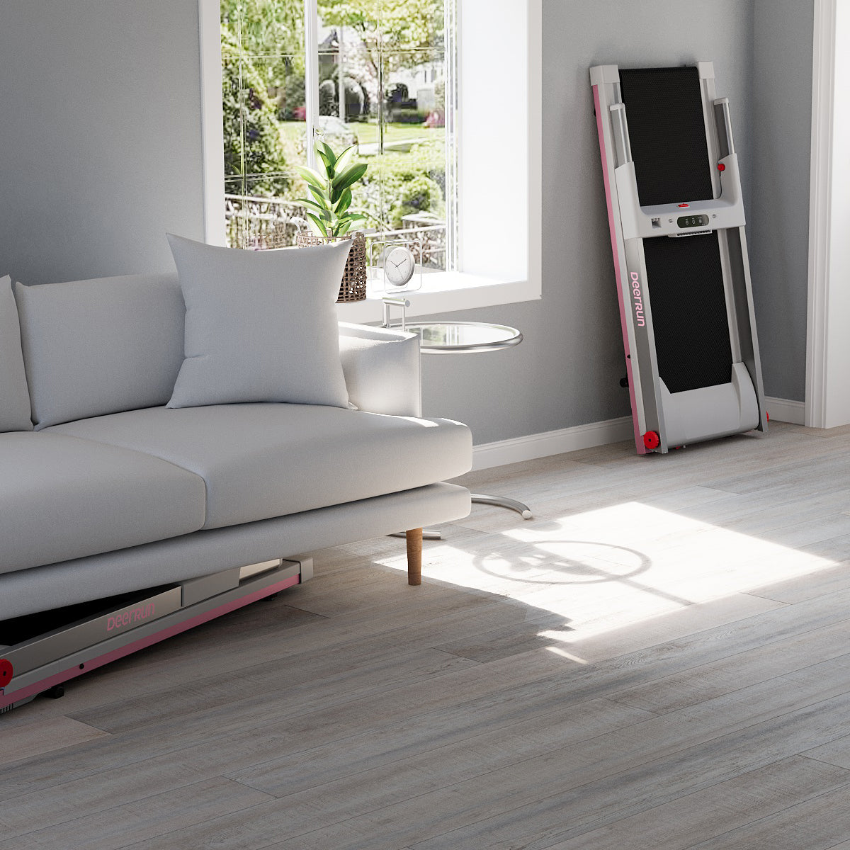 Deerrun A1 Series 6% Incline Foldable Treadmill——Upgraded Chip & Nfc Support | 300 Lbs-350 Lbs, 7.5 Mph-10 Mph