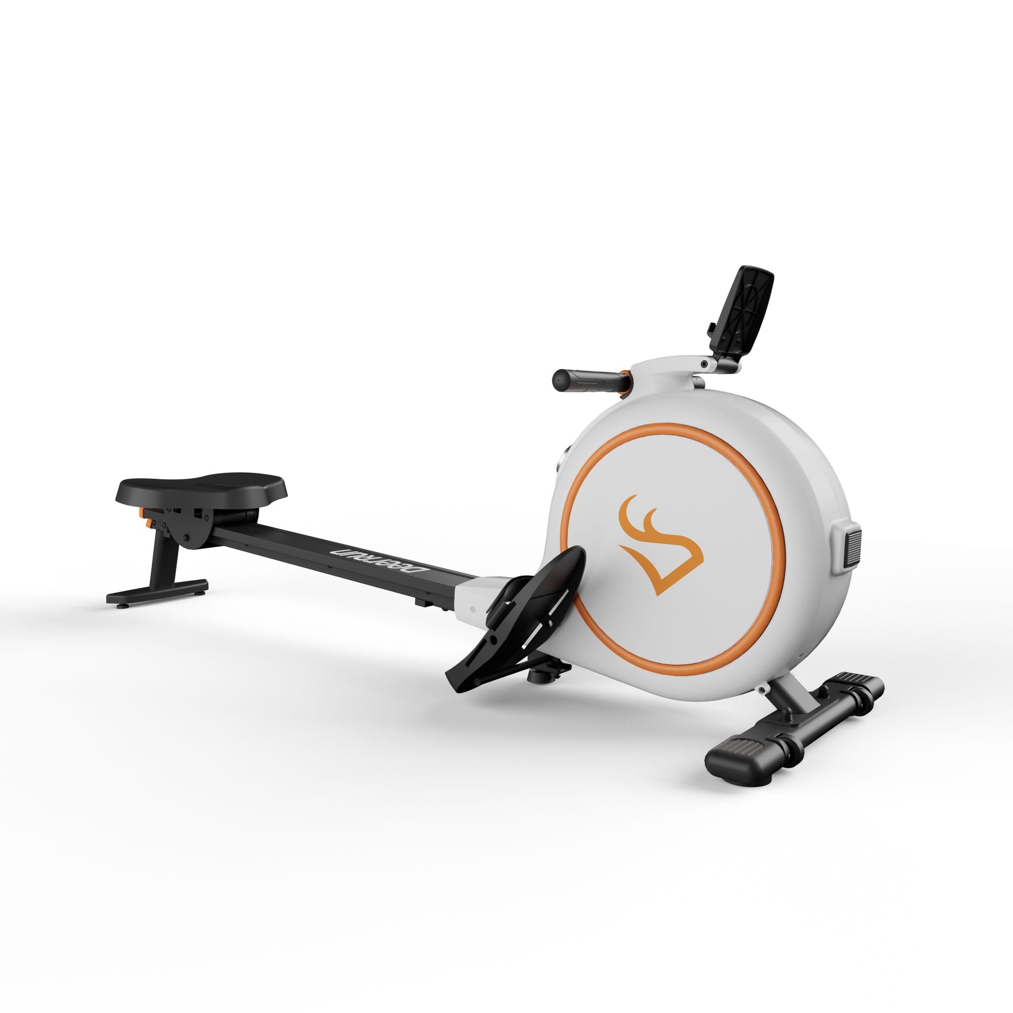 Deerrun Rw600 Adjustable 32-Level Magnetic Resistance Long Slide Rail Smart Rowing Machine With Pitpat App