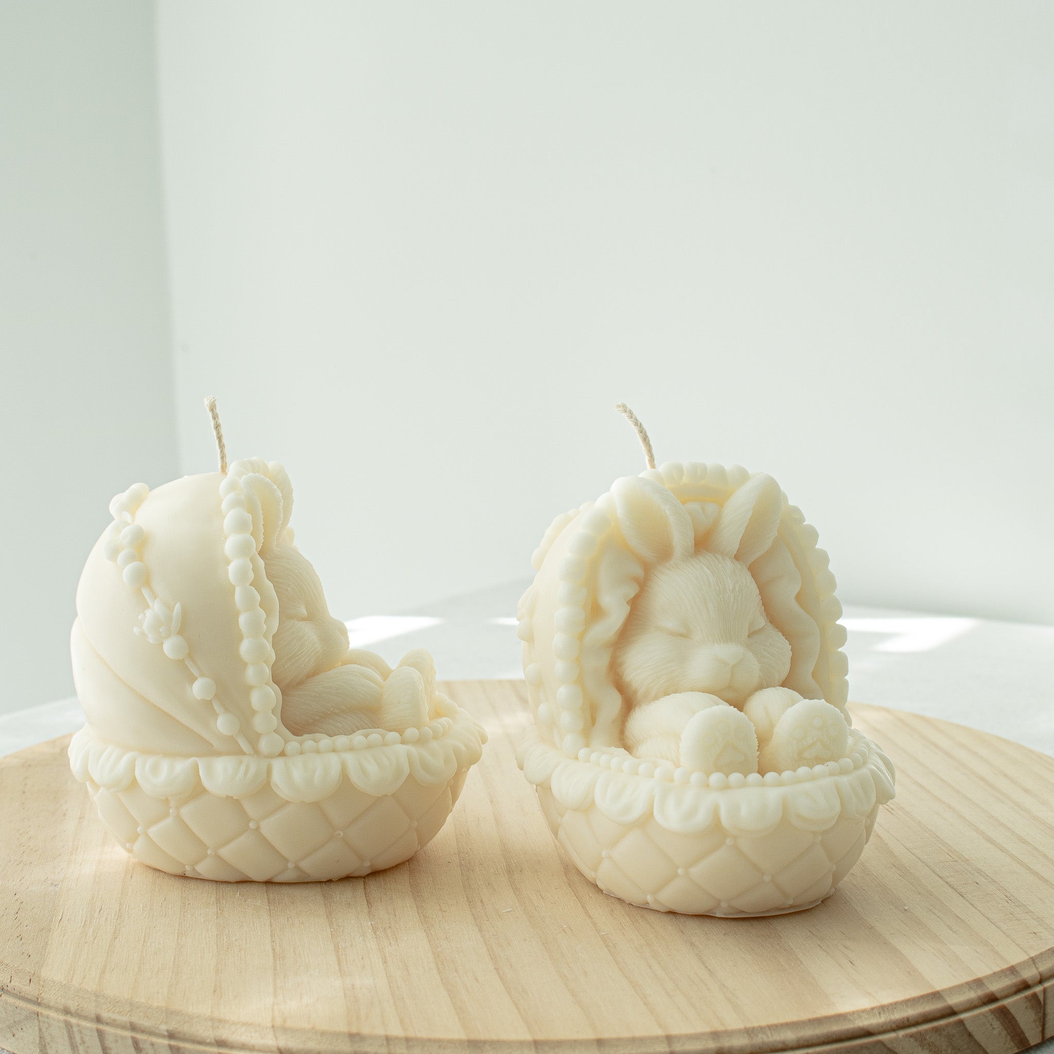 Easter Bunny Candle, Cute Easter Soy Wax Candle