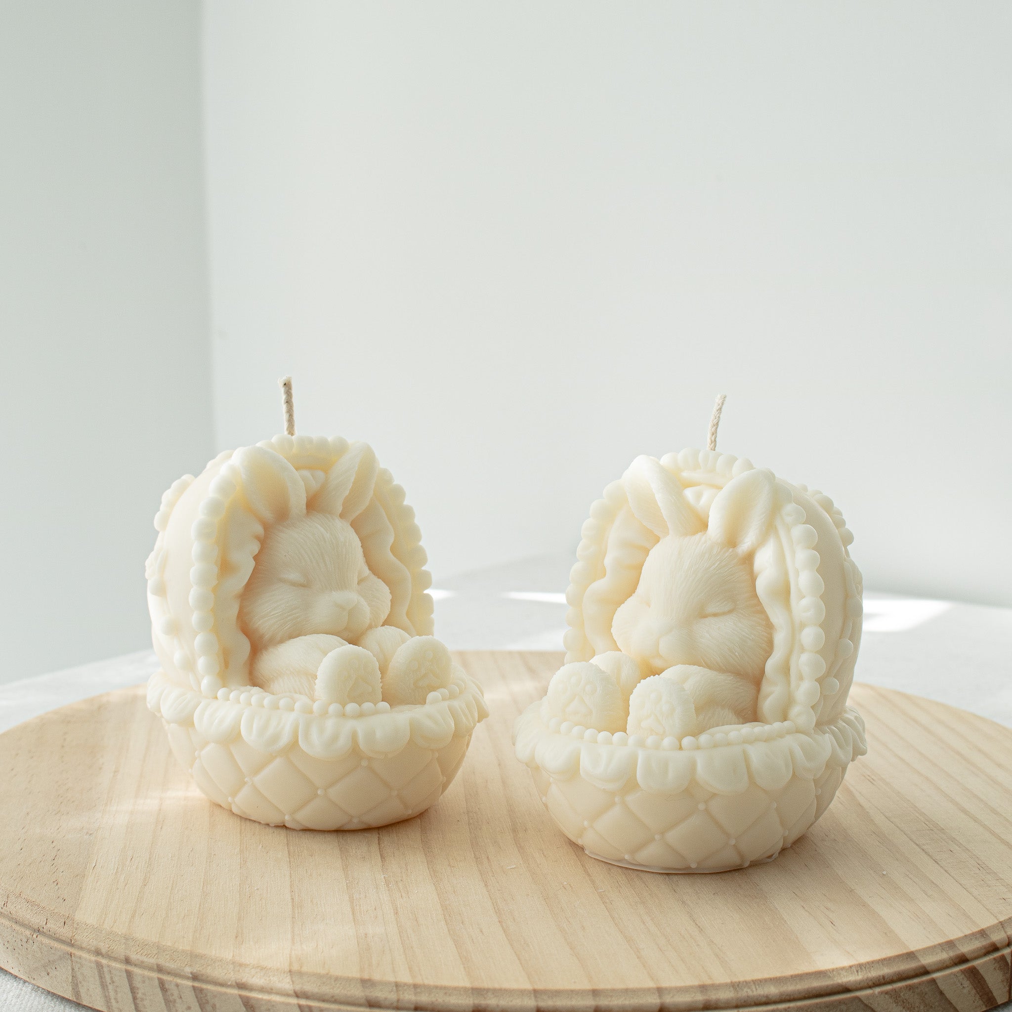 Easter Bunny Candle, Cute Easter Soy Wax Candle