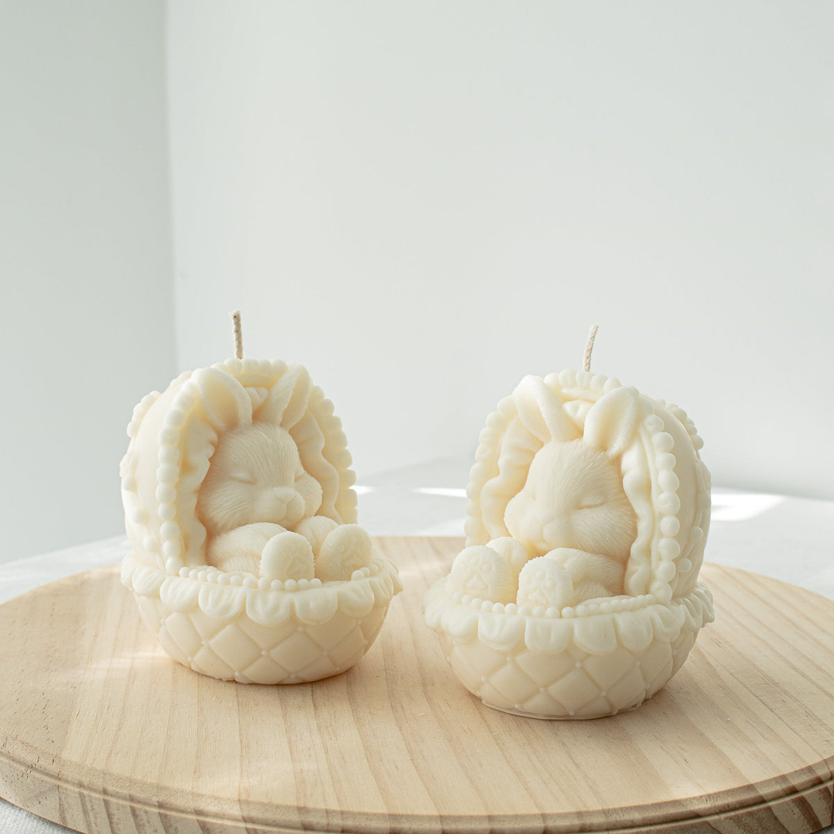 Easter Bunny Candle, Cute Easter Soy Wax Candle