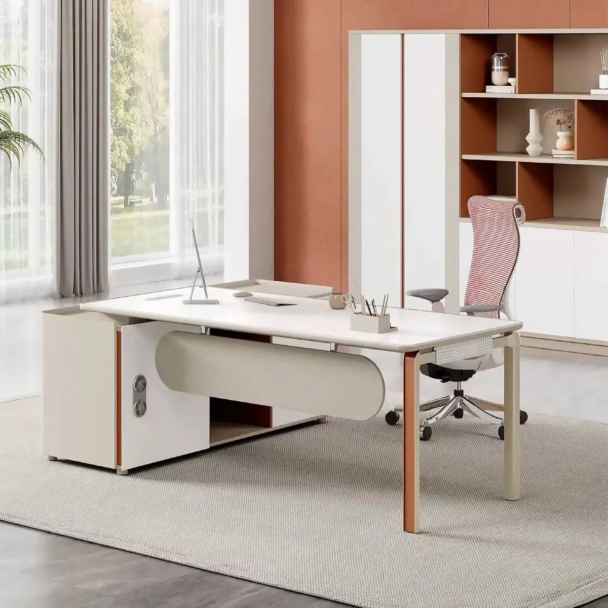 Easton · Modern L-Shaped Executive Desk